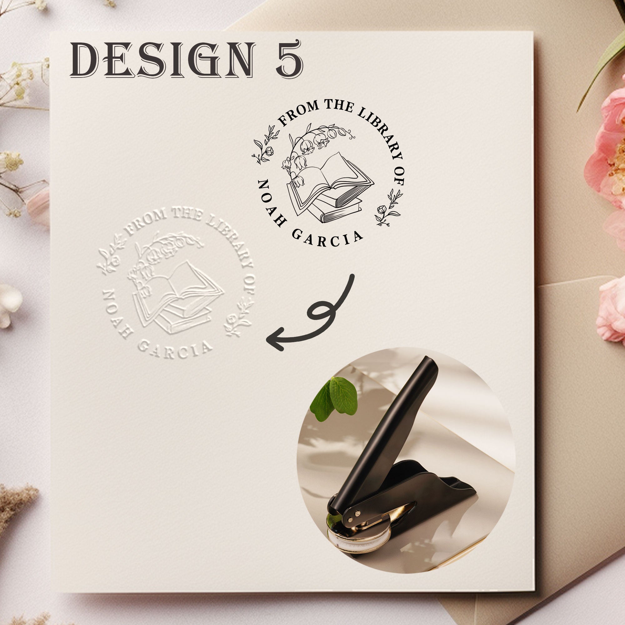 Custom Ex Libris Embosser