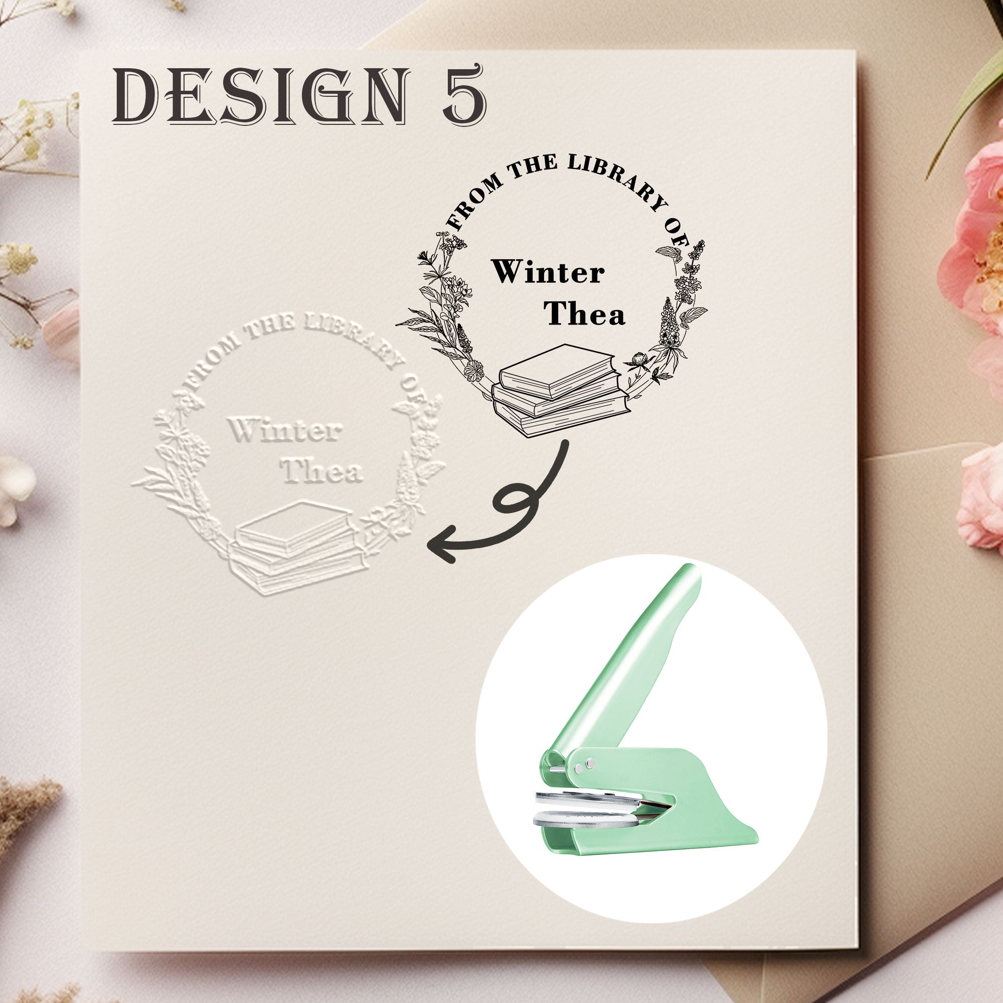 Custom Simple Style Embosser