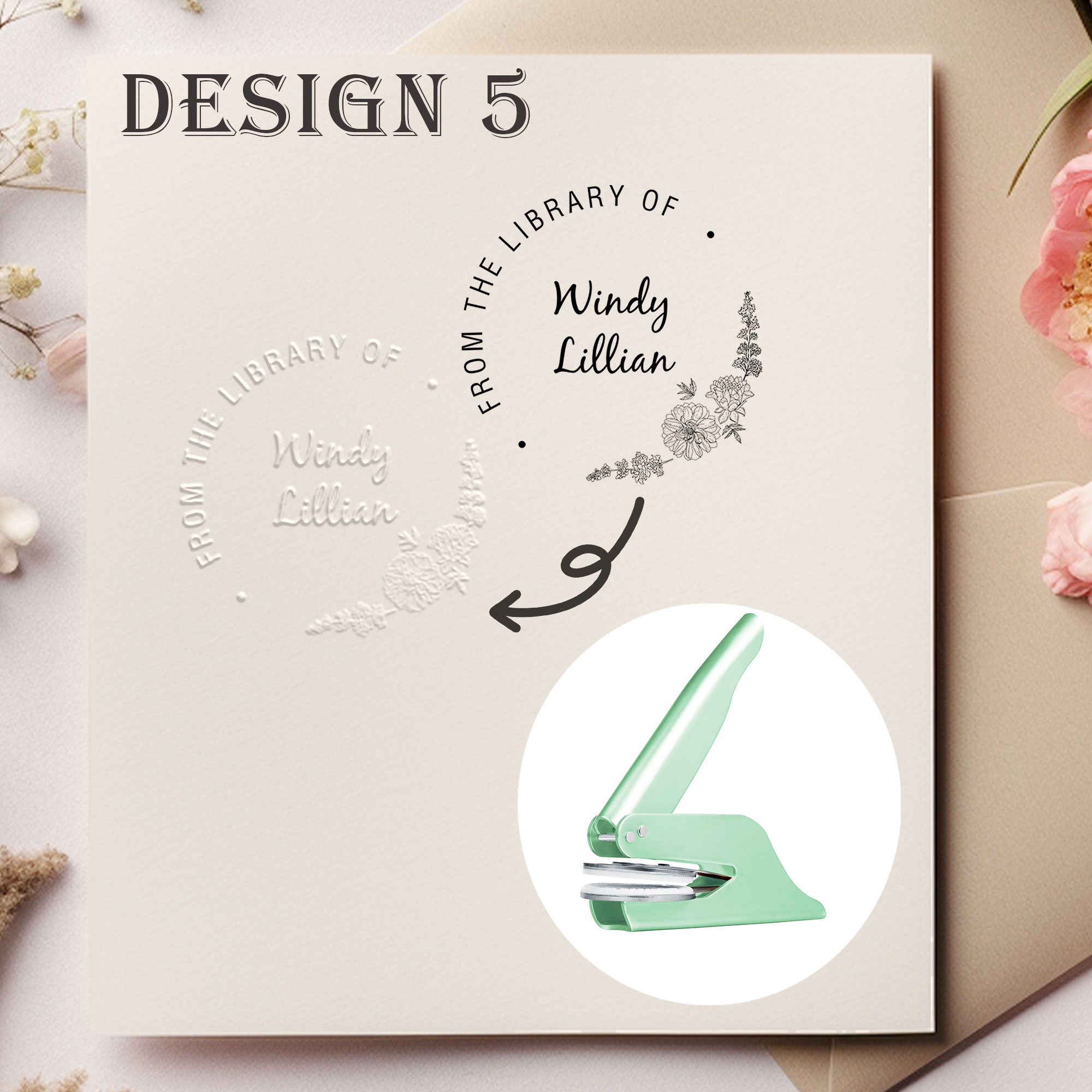 Custom Elegant Paper Embosser