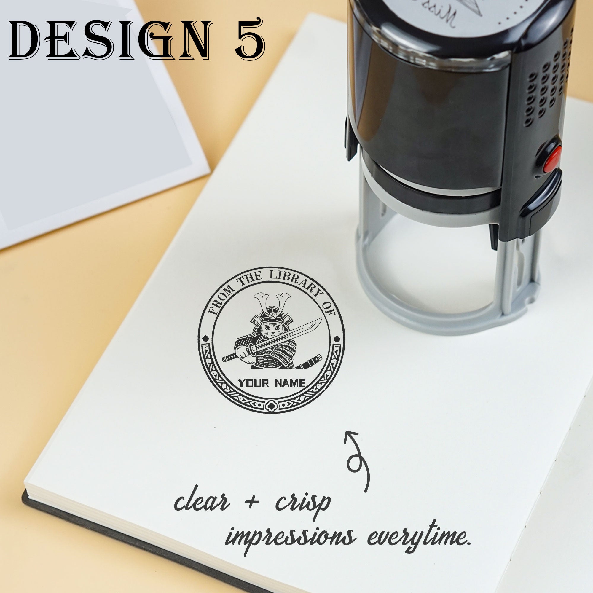 Vintage Self‑inking Stamp