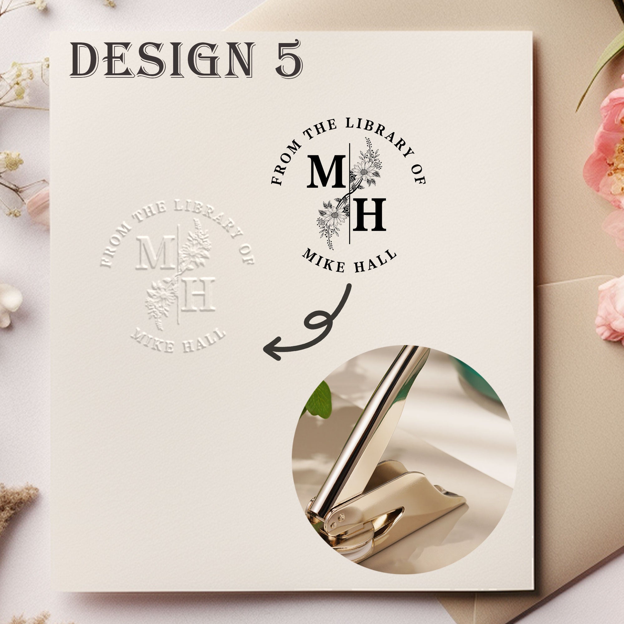 Custom Literary Art Embosser