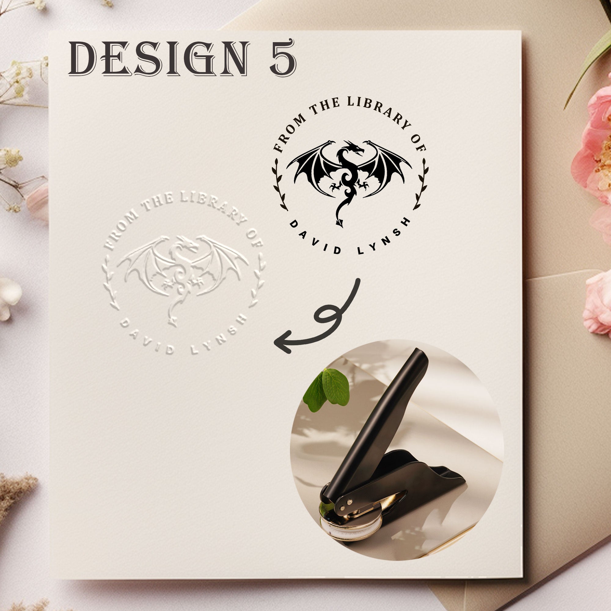 Custom Journal Paper Embosser