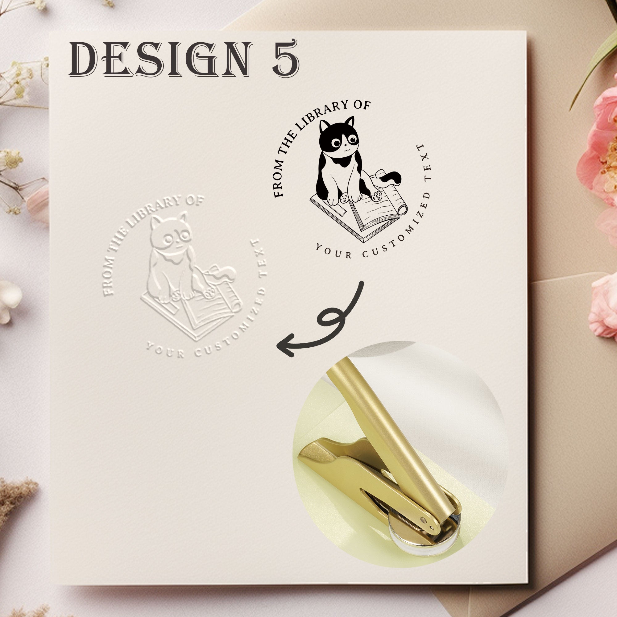 Custom Journal Paper Embosser