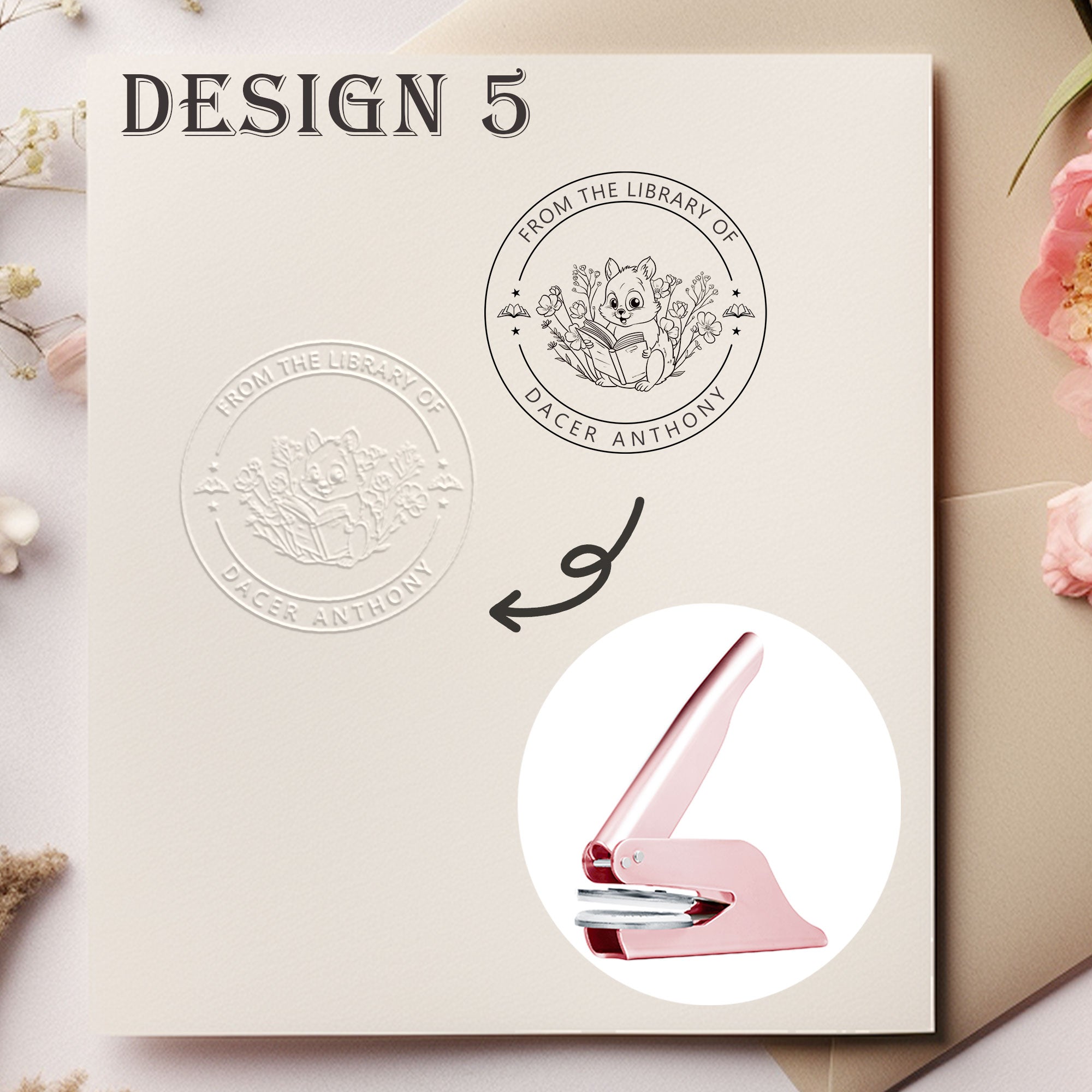 Custom Romantic Embosser