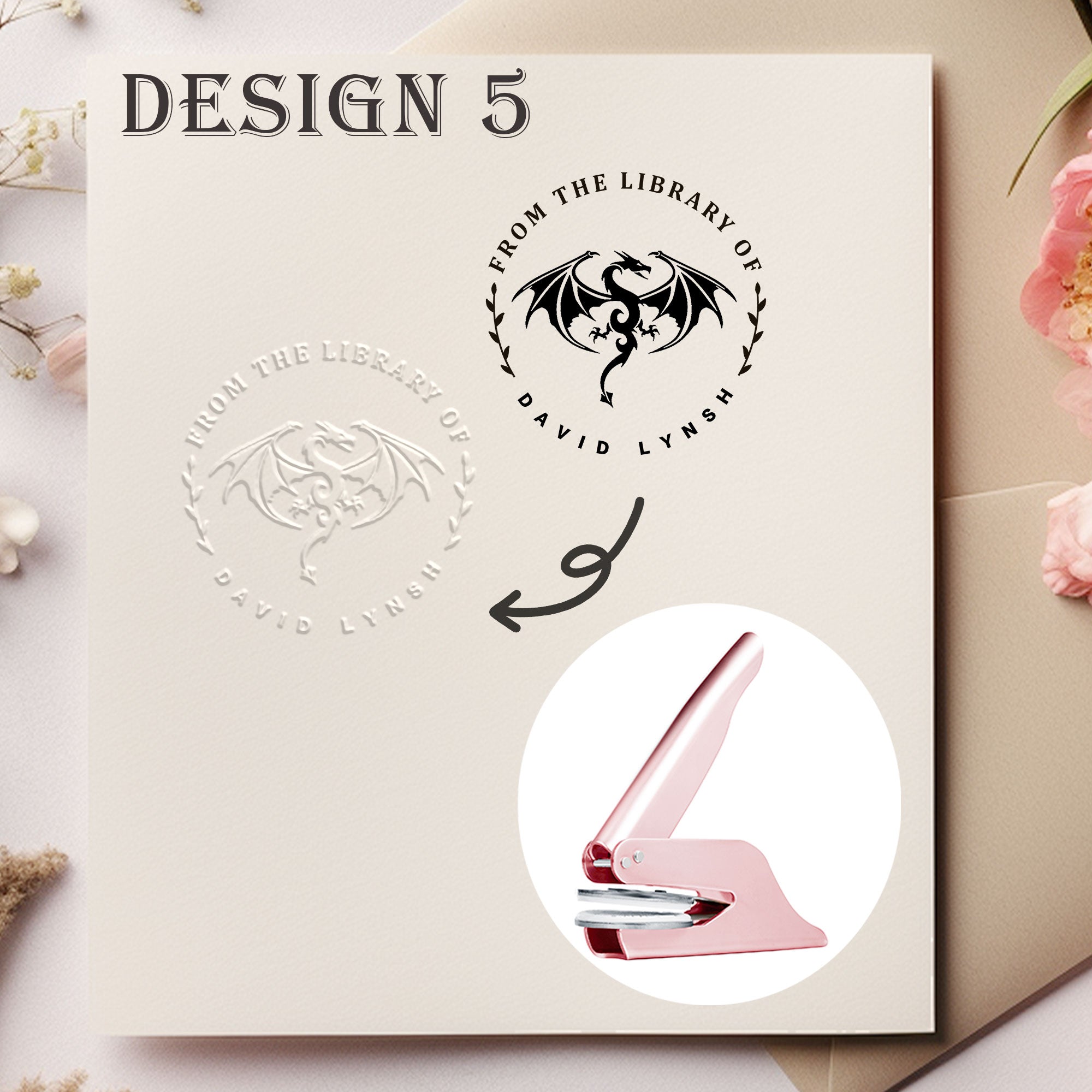 Custom Journal Paper Embosser