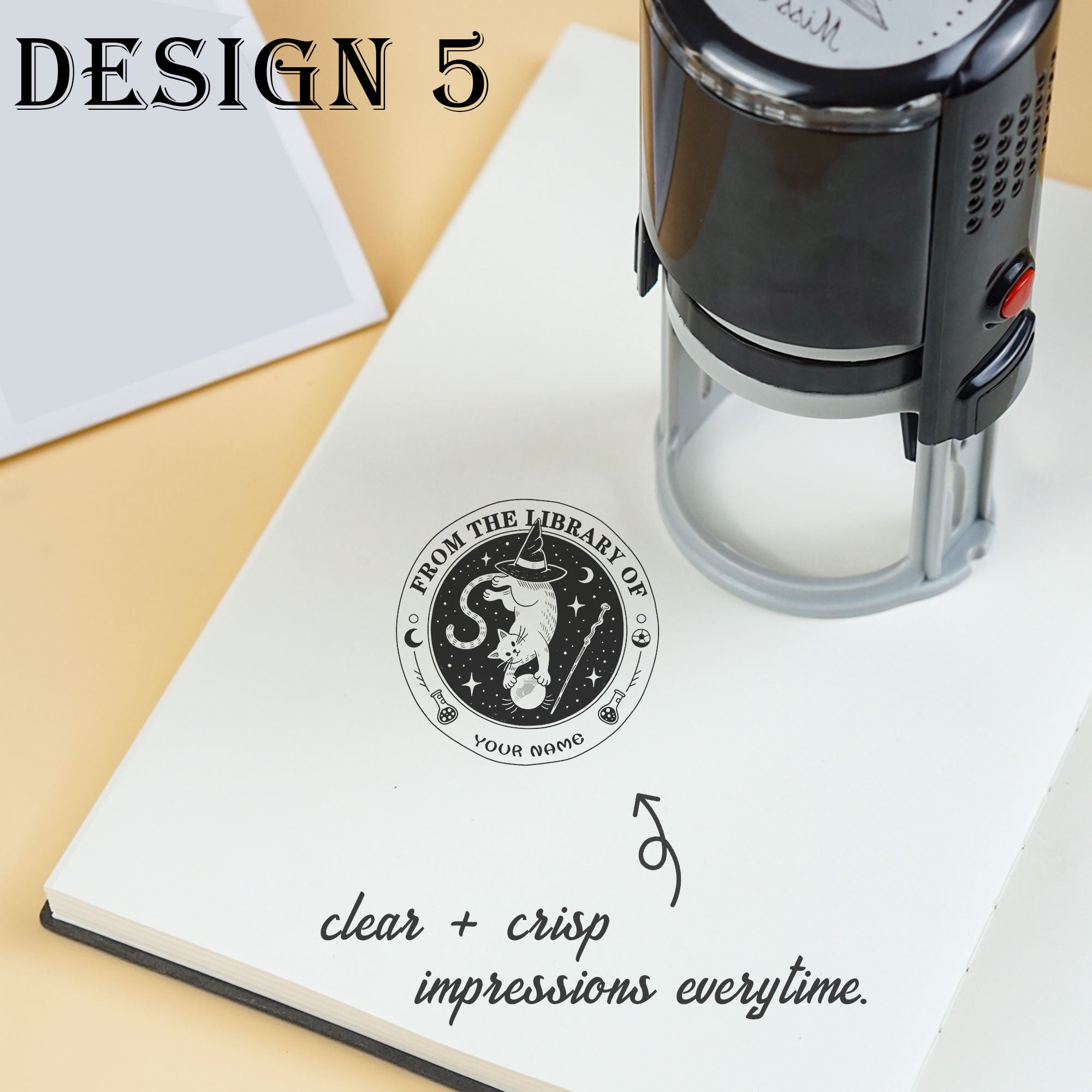 Elegant Self‑inking Stamp