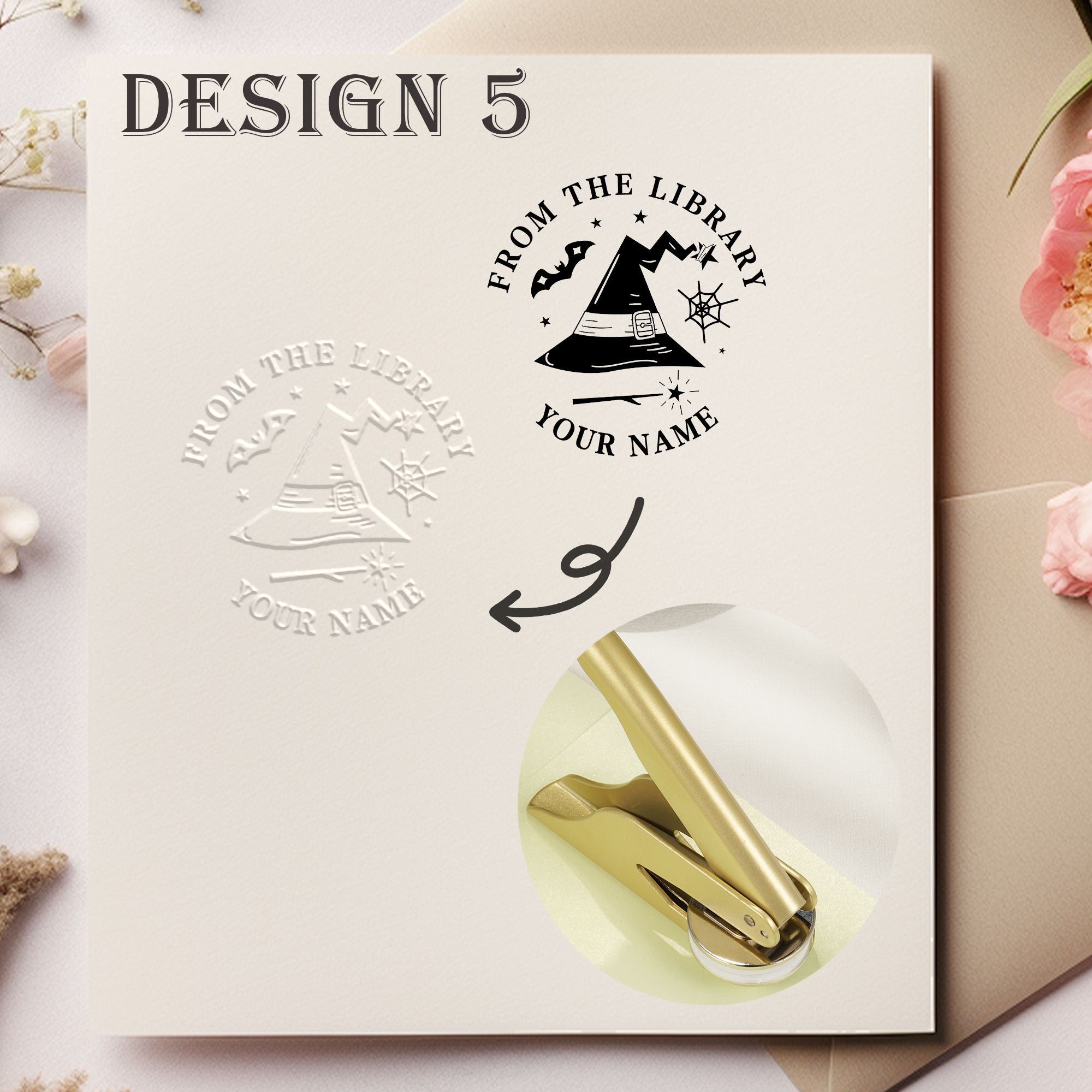 Custom Home Stationery Embosser