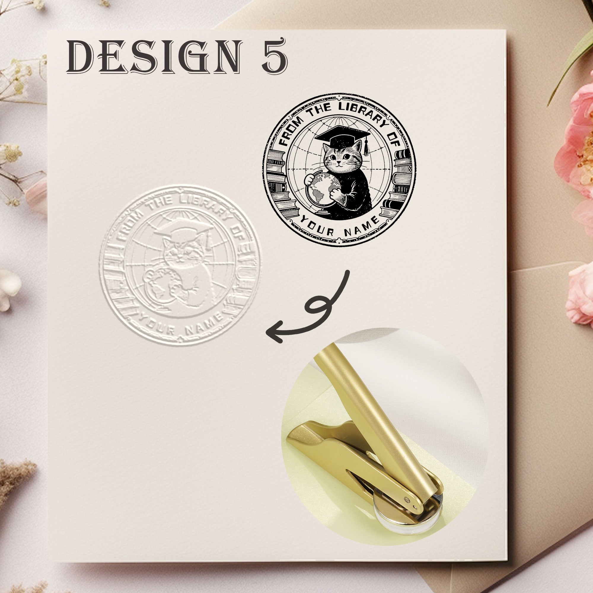 Custom metal embossing machine