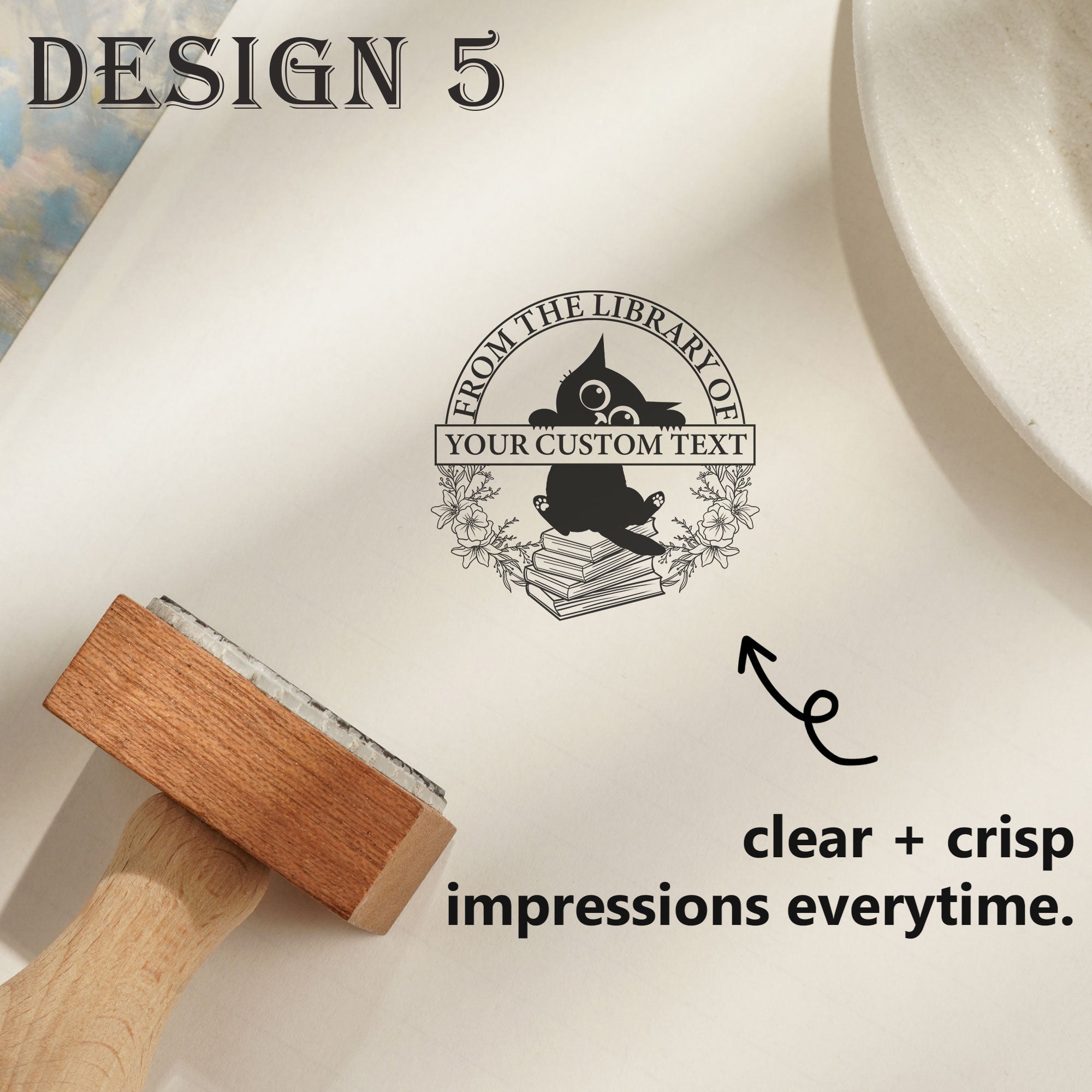 Handcrafted Wooden Stamp