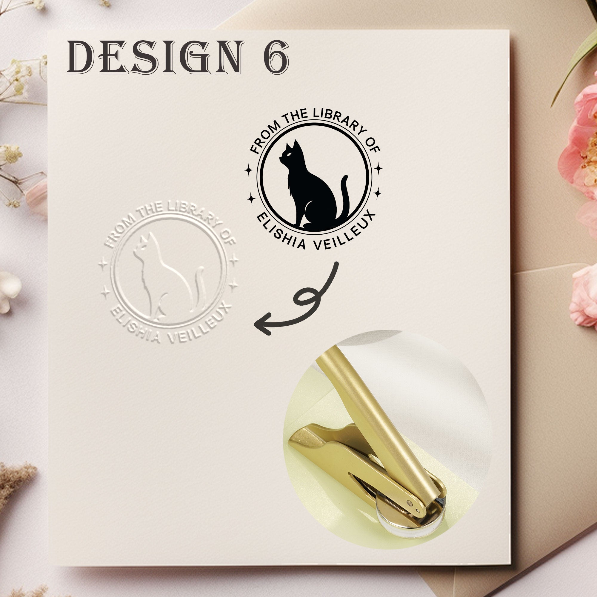 Custom Decor Book Embosser