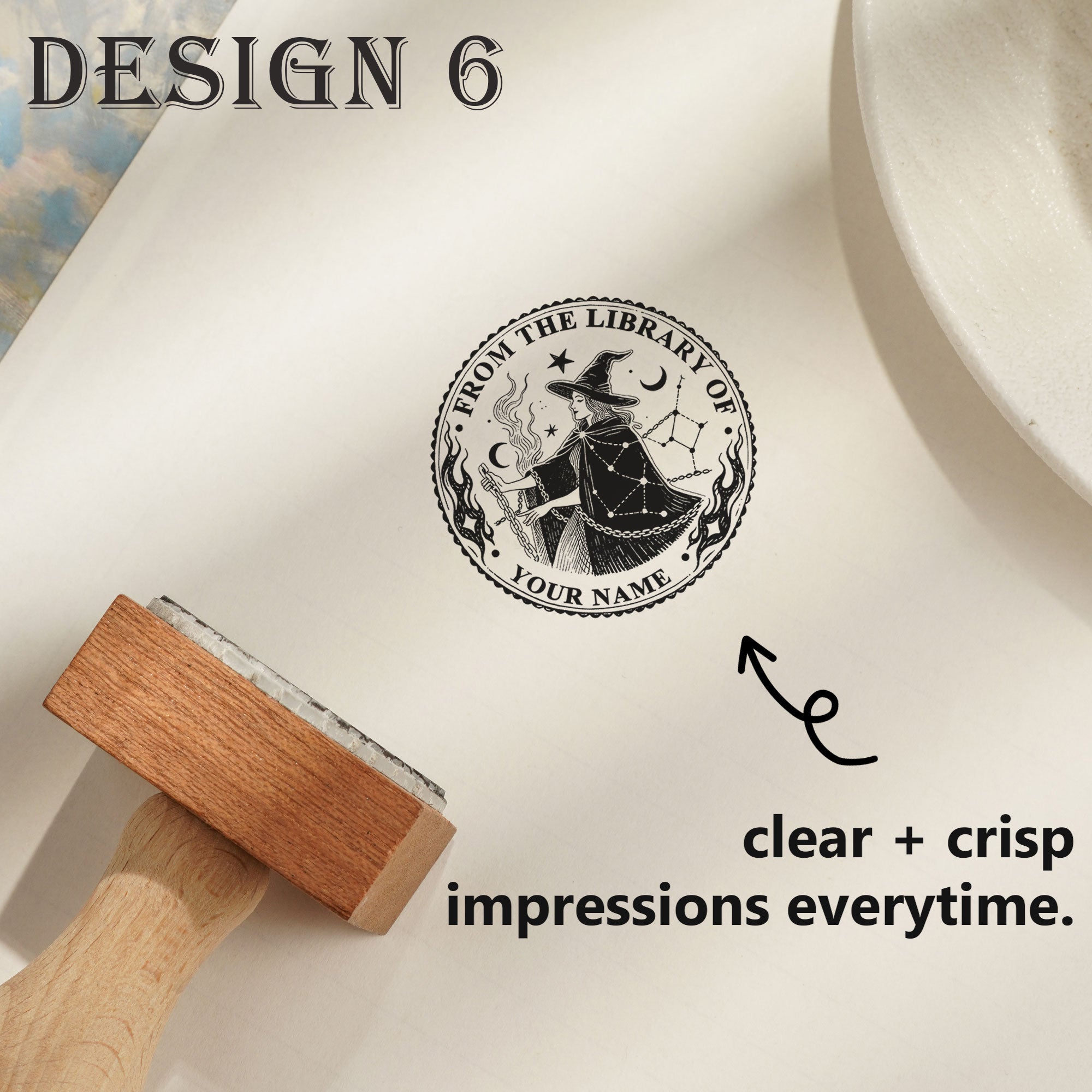 Custom Decorative Wood Stamp