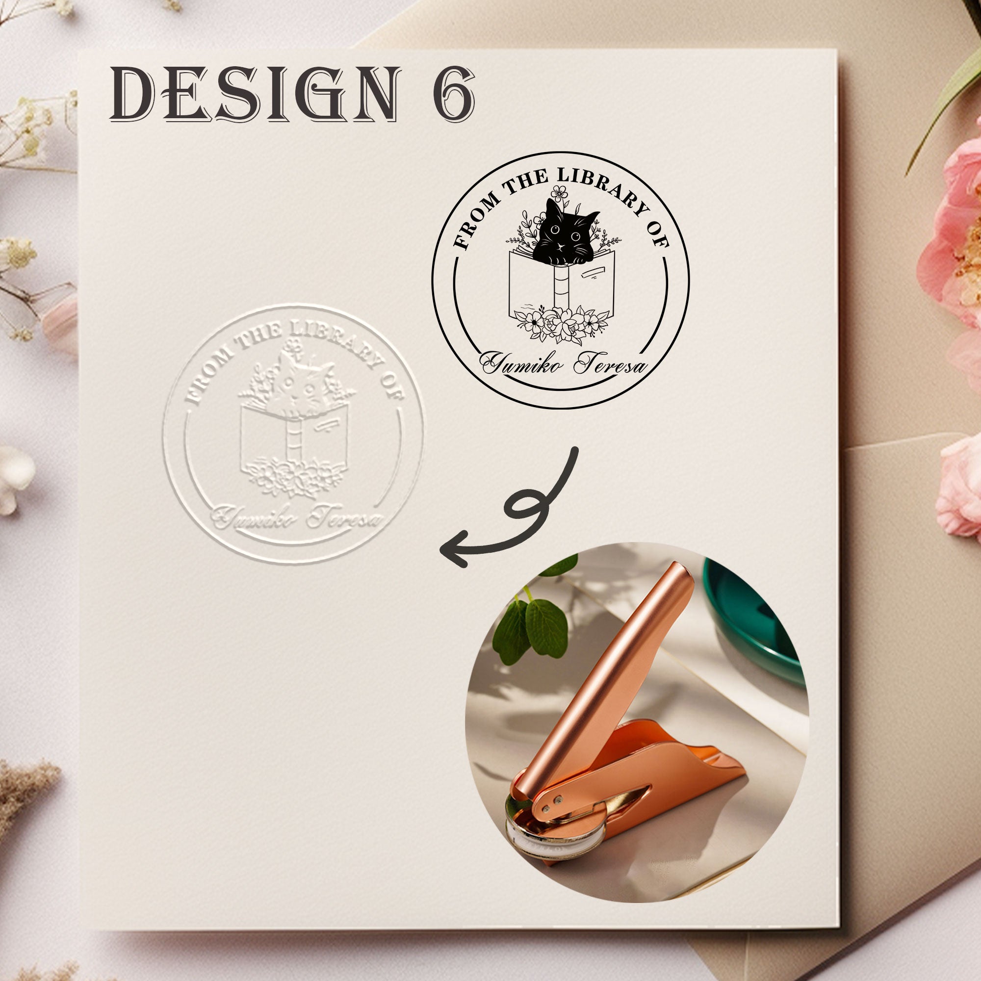 Custom Literary Book Embosser