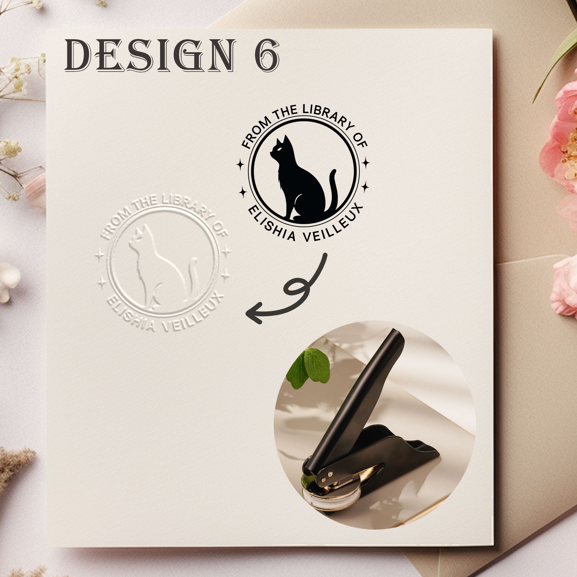Custom Decor Book Embosser
