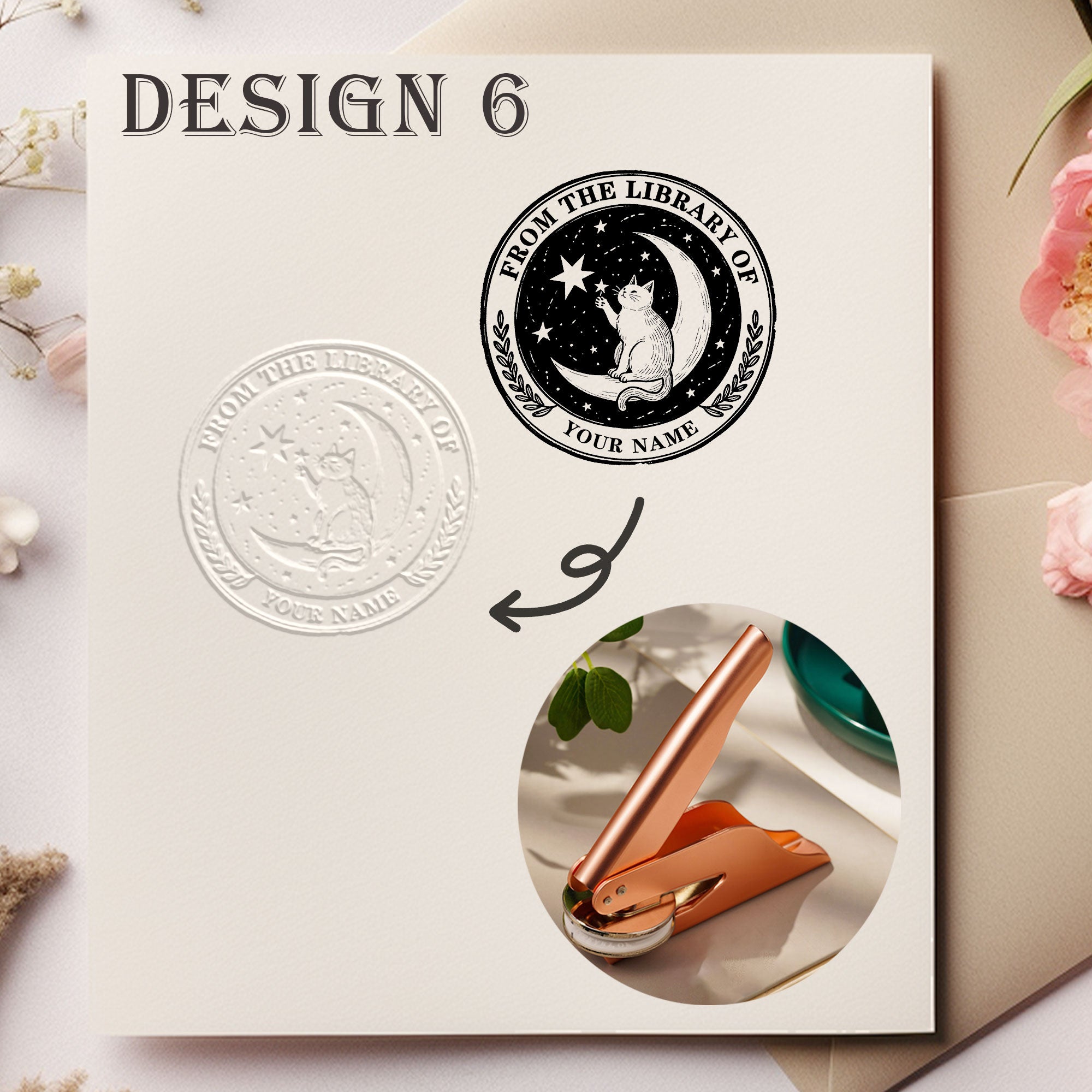 Custom Library Book Embosser
