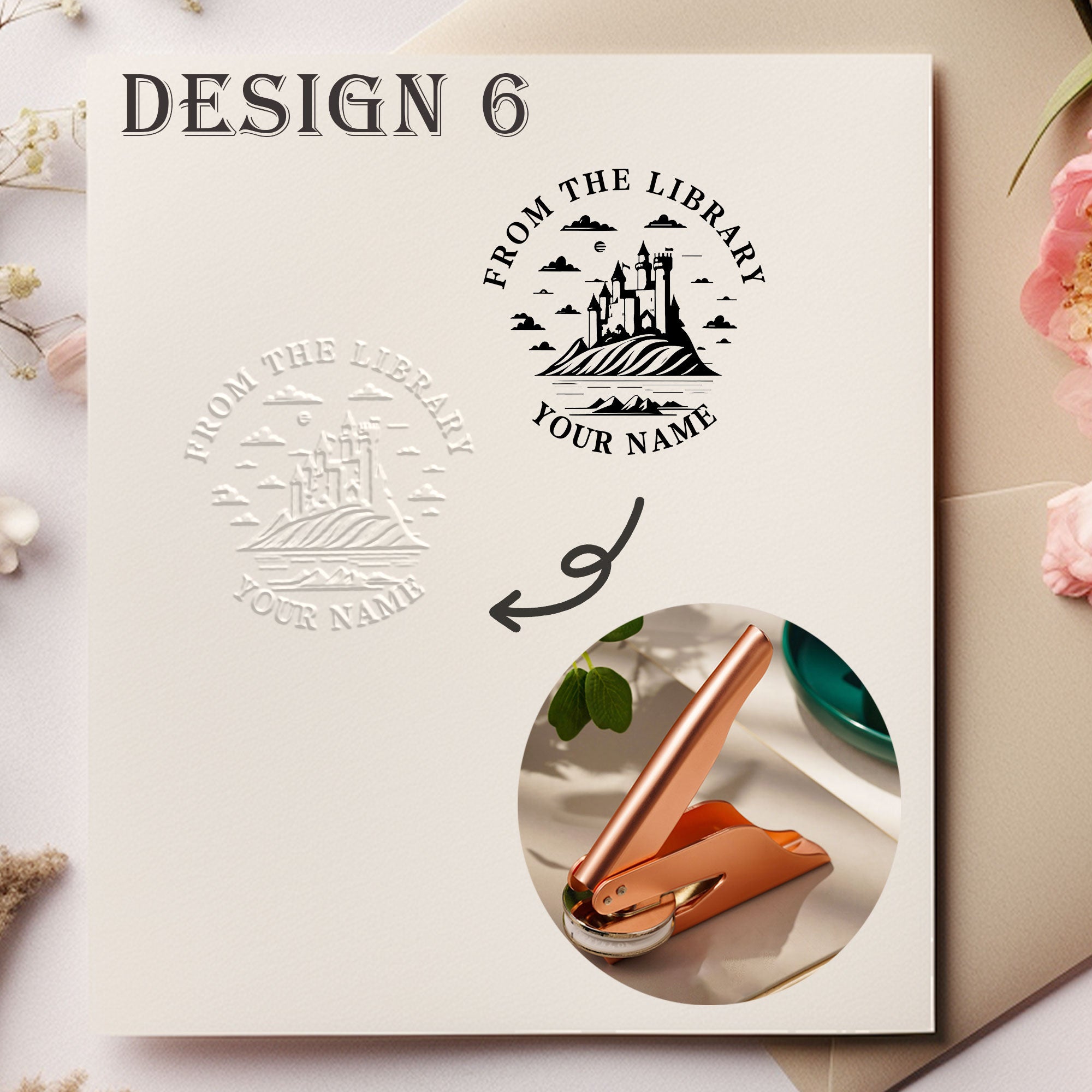Custom Artistic Seal Embosser