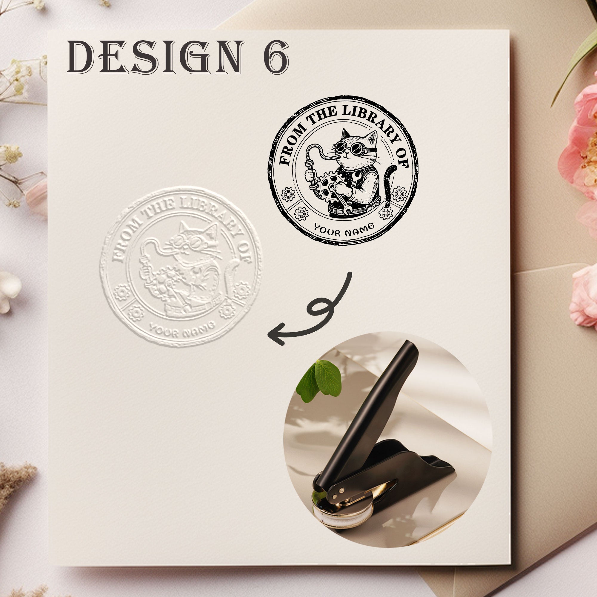 Custom Personalized Embosser