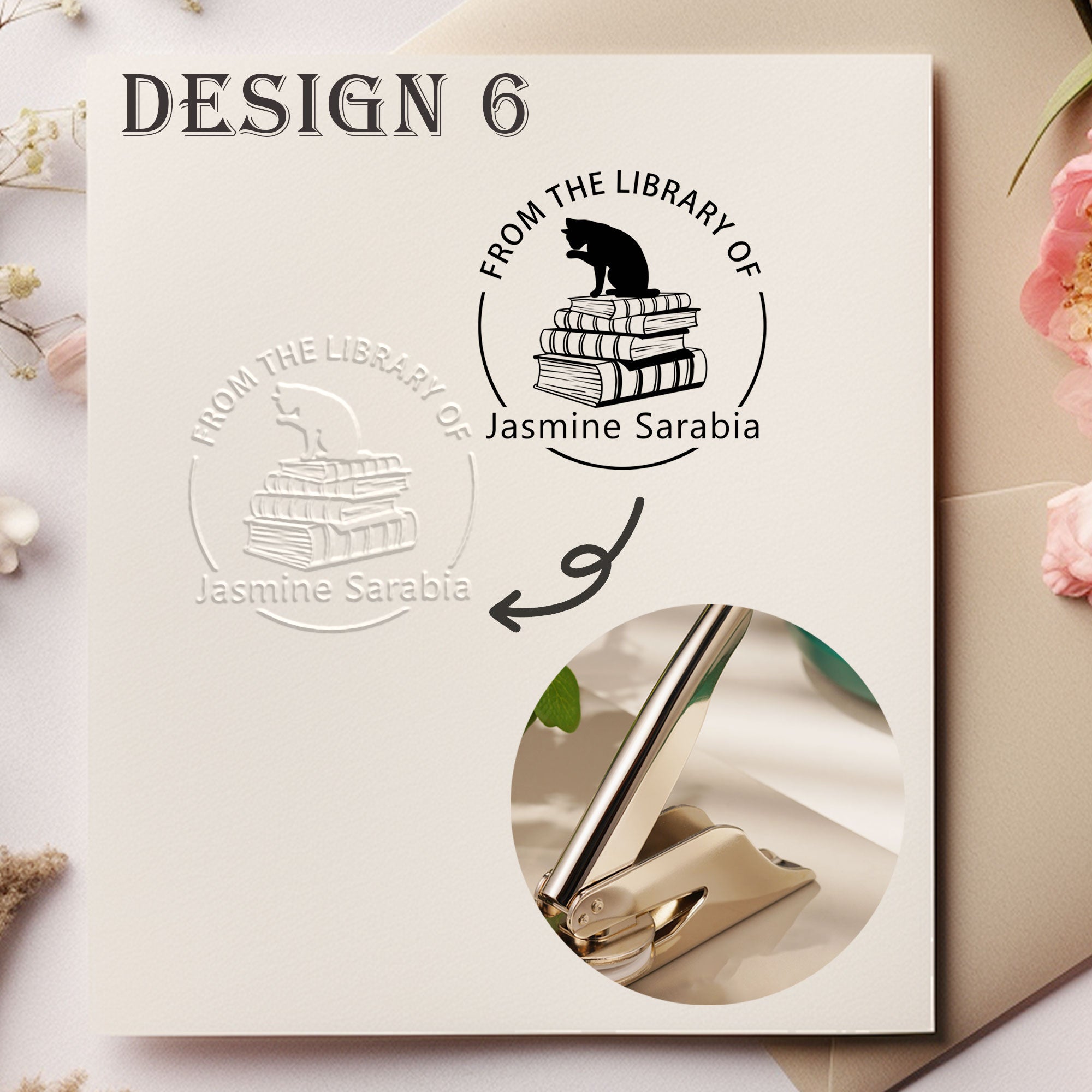 Custom Elegant Paper Embosser
