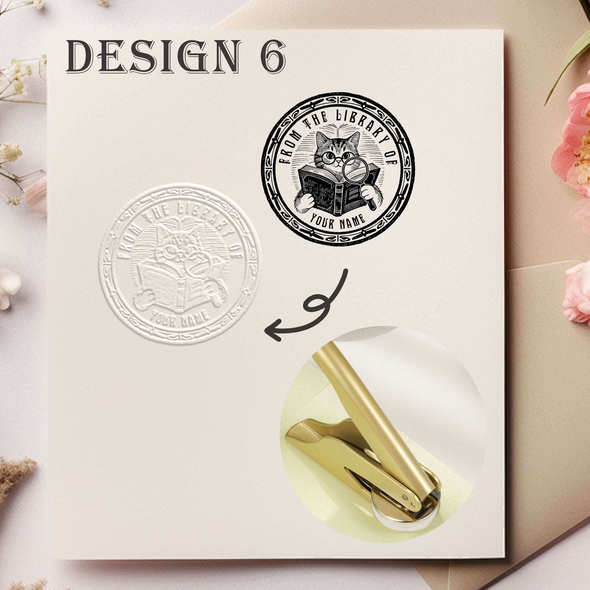 Custom metal embossing machine