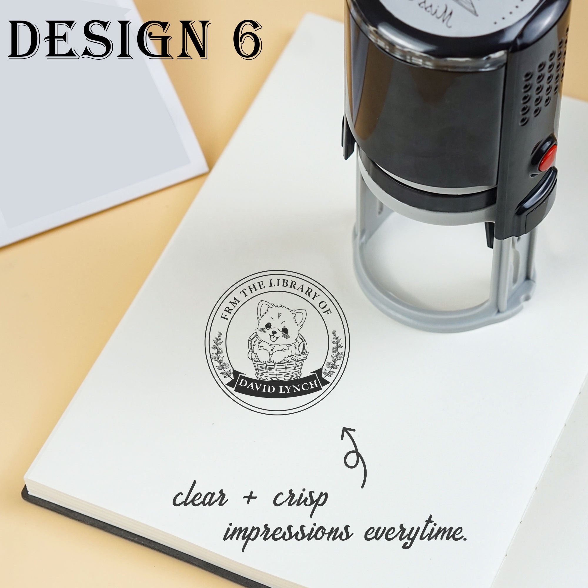Modern Self‑inking Stamp