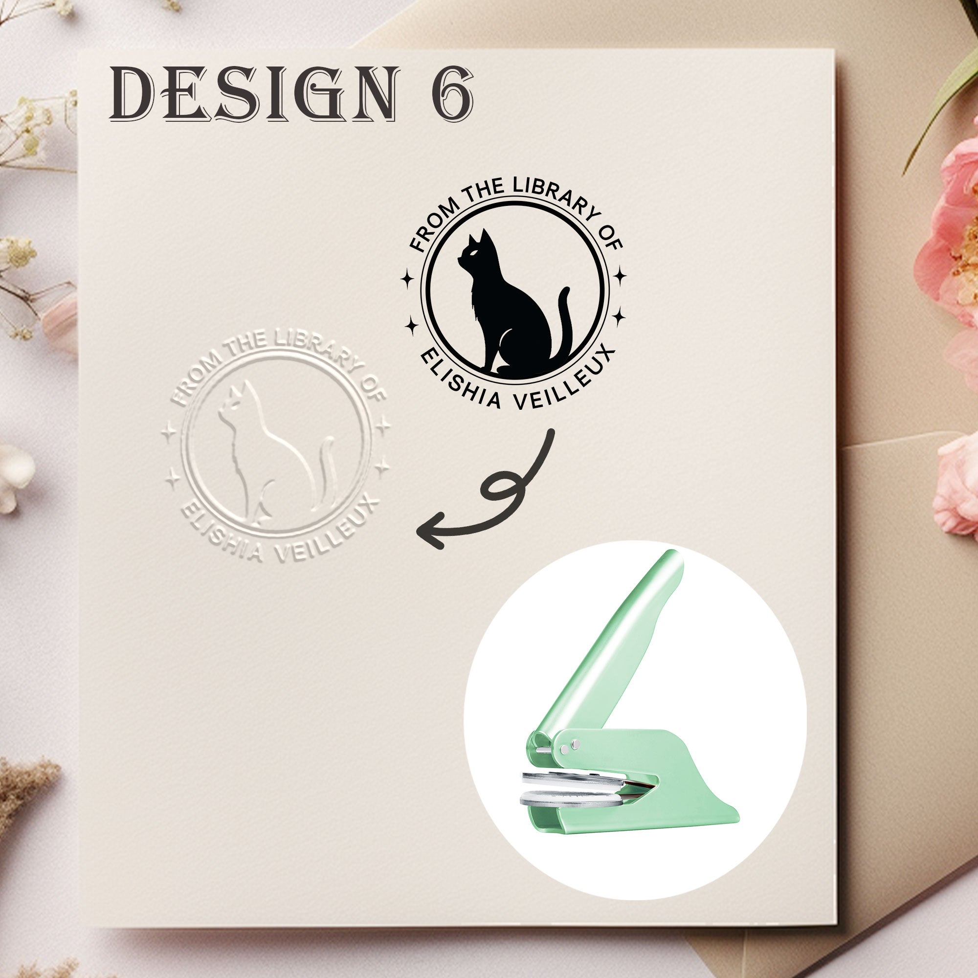 Custom Decor Book Embosser