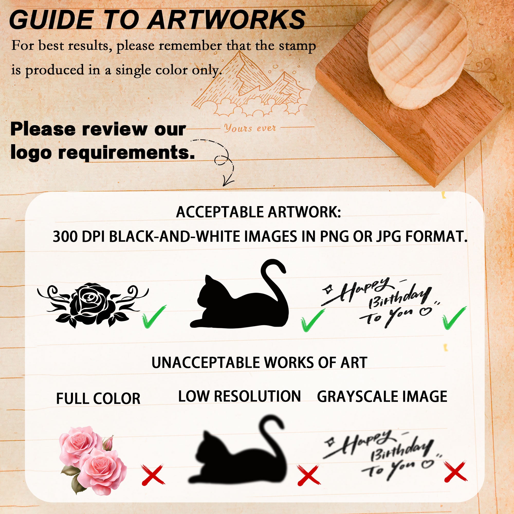 Custom logo