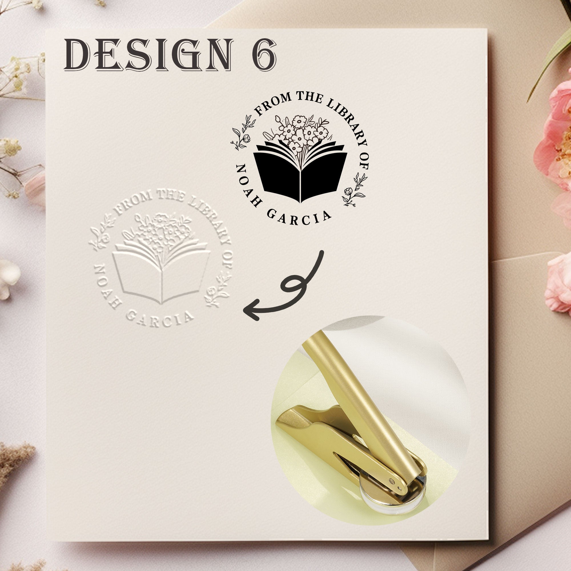 Custom Ex Libris Embosser