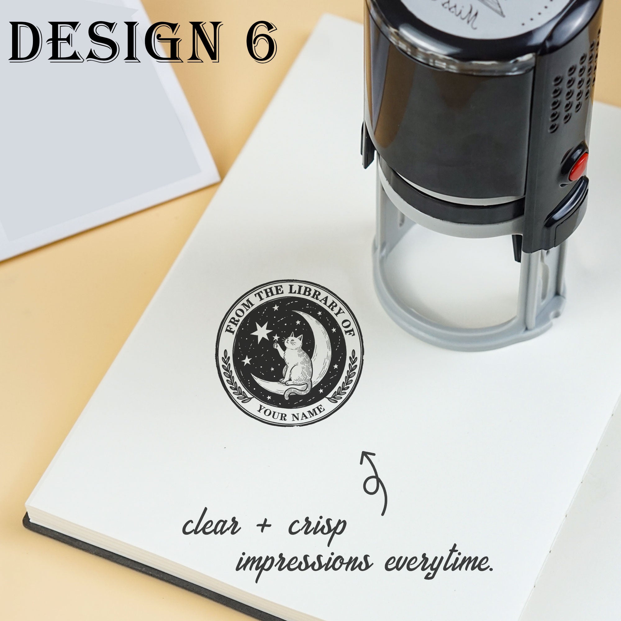 Retro Self‑inking Stamp