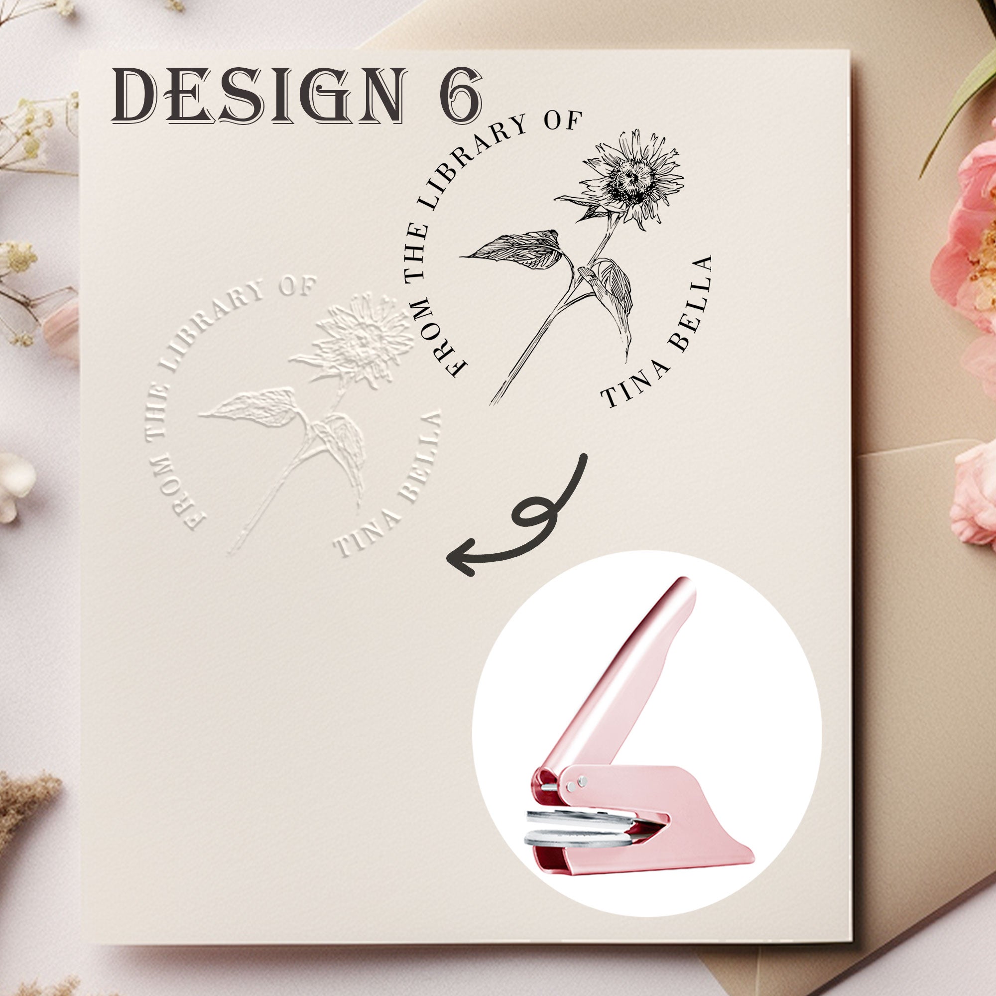 Custom Rustic Book Embosser