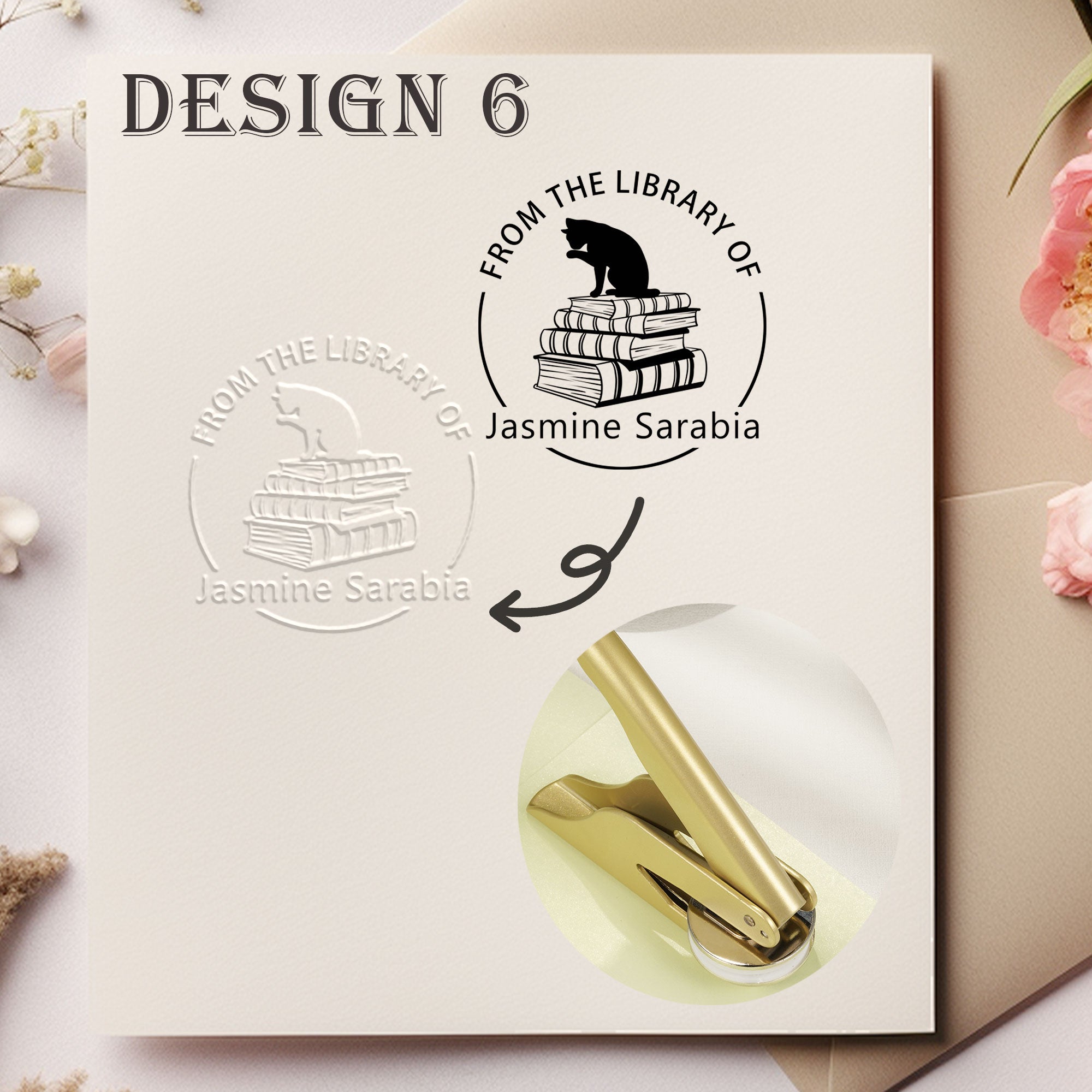 Custom Elegant Paper Embosser