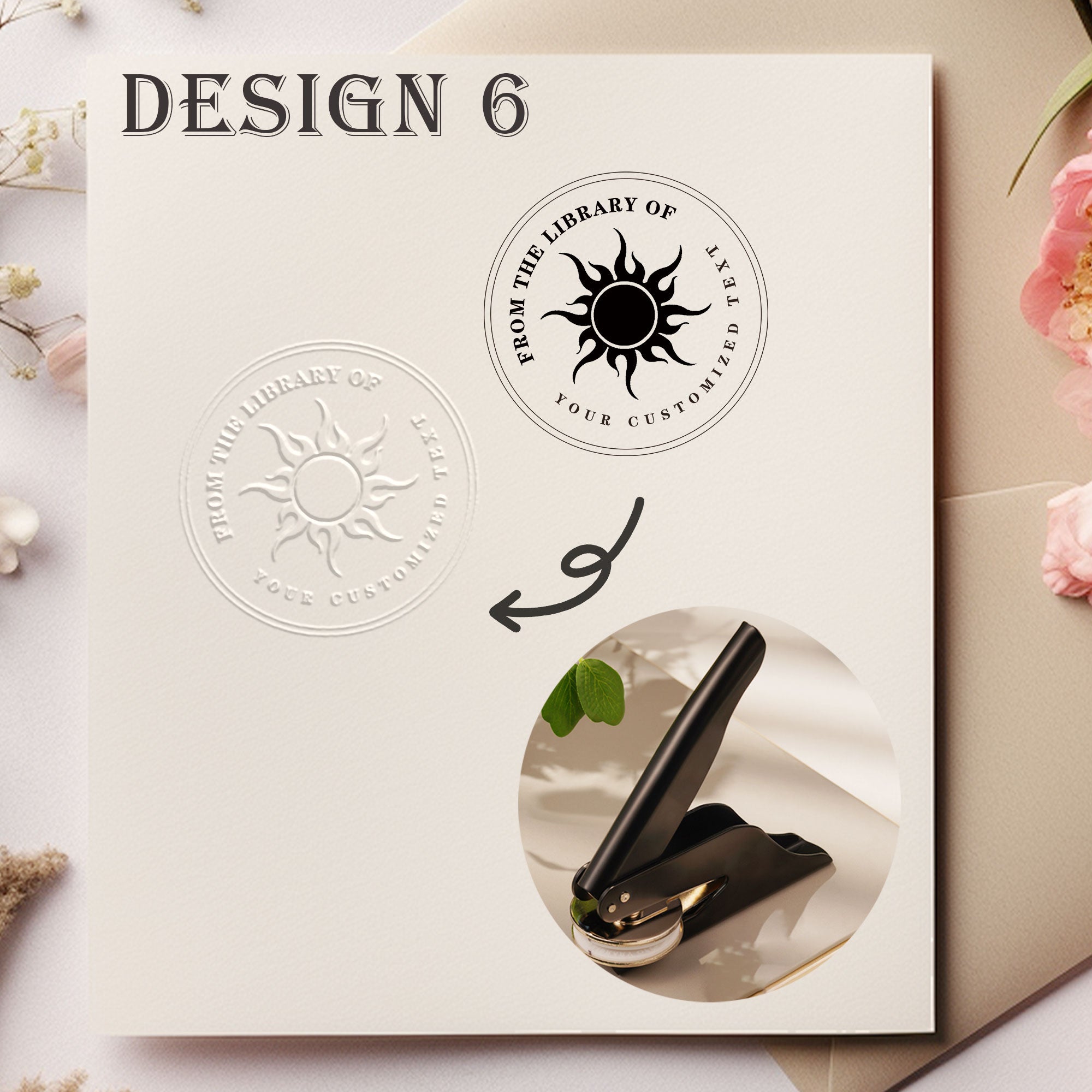 Custom Journal Paper Embosser