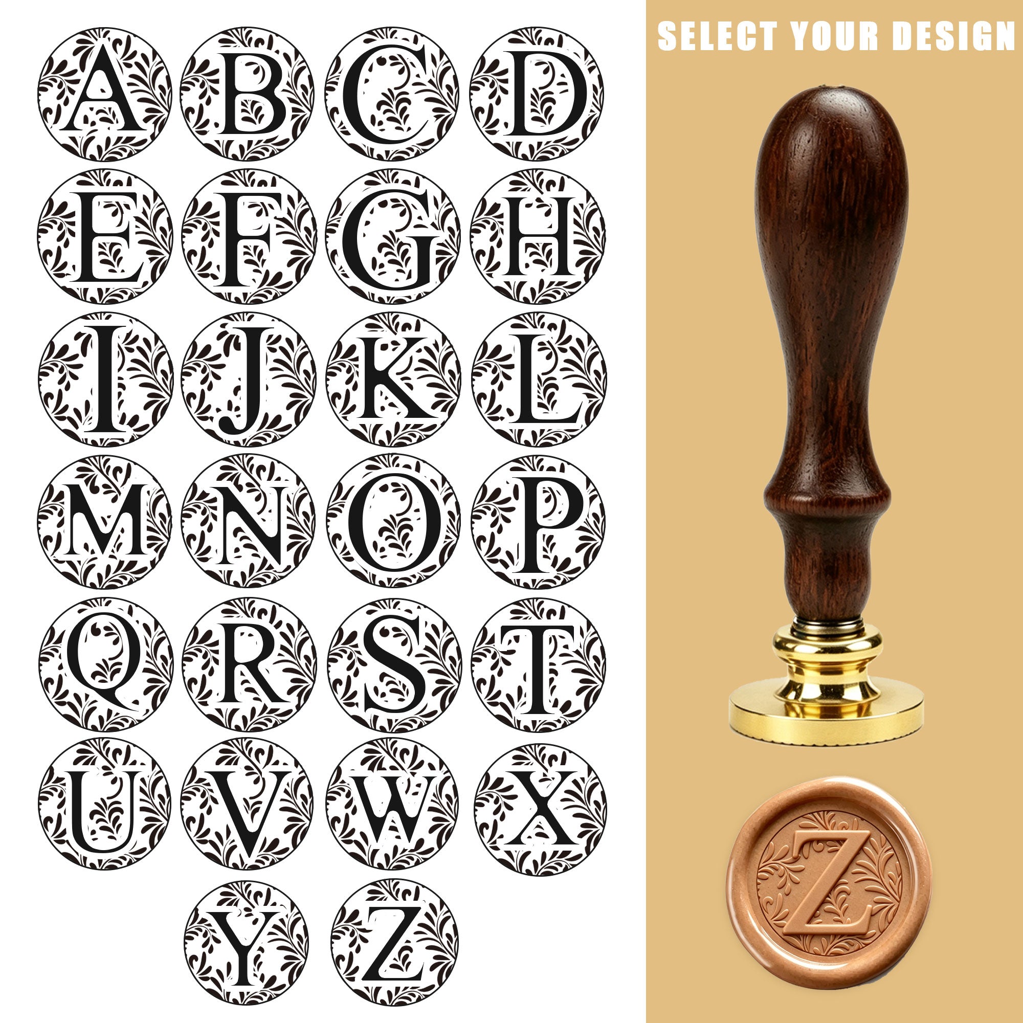 Letter wax stamp