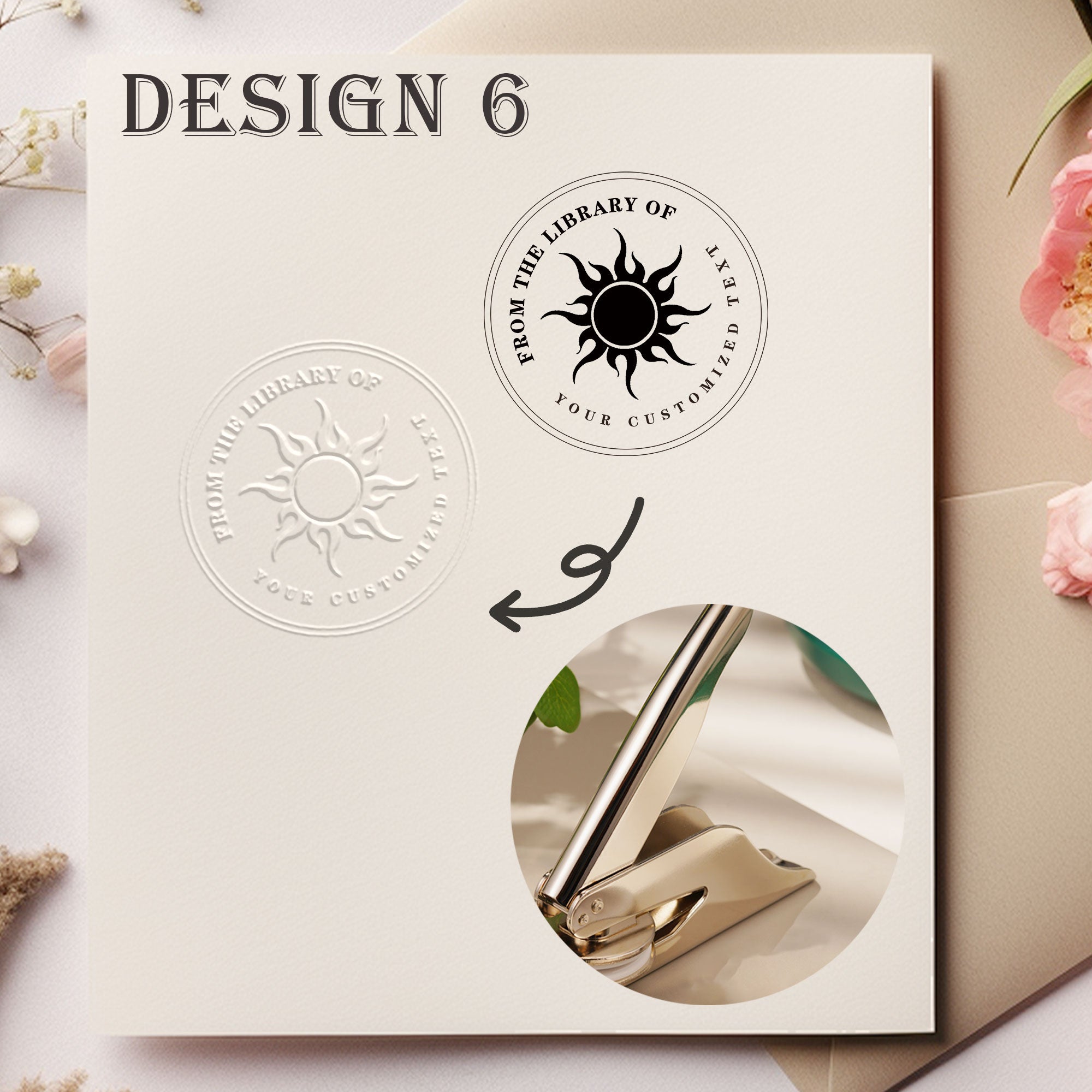 Custom Journal Paper Embosser