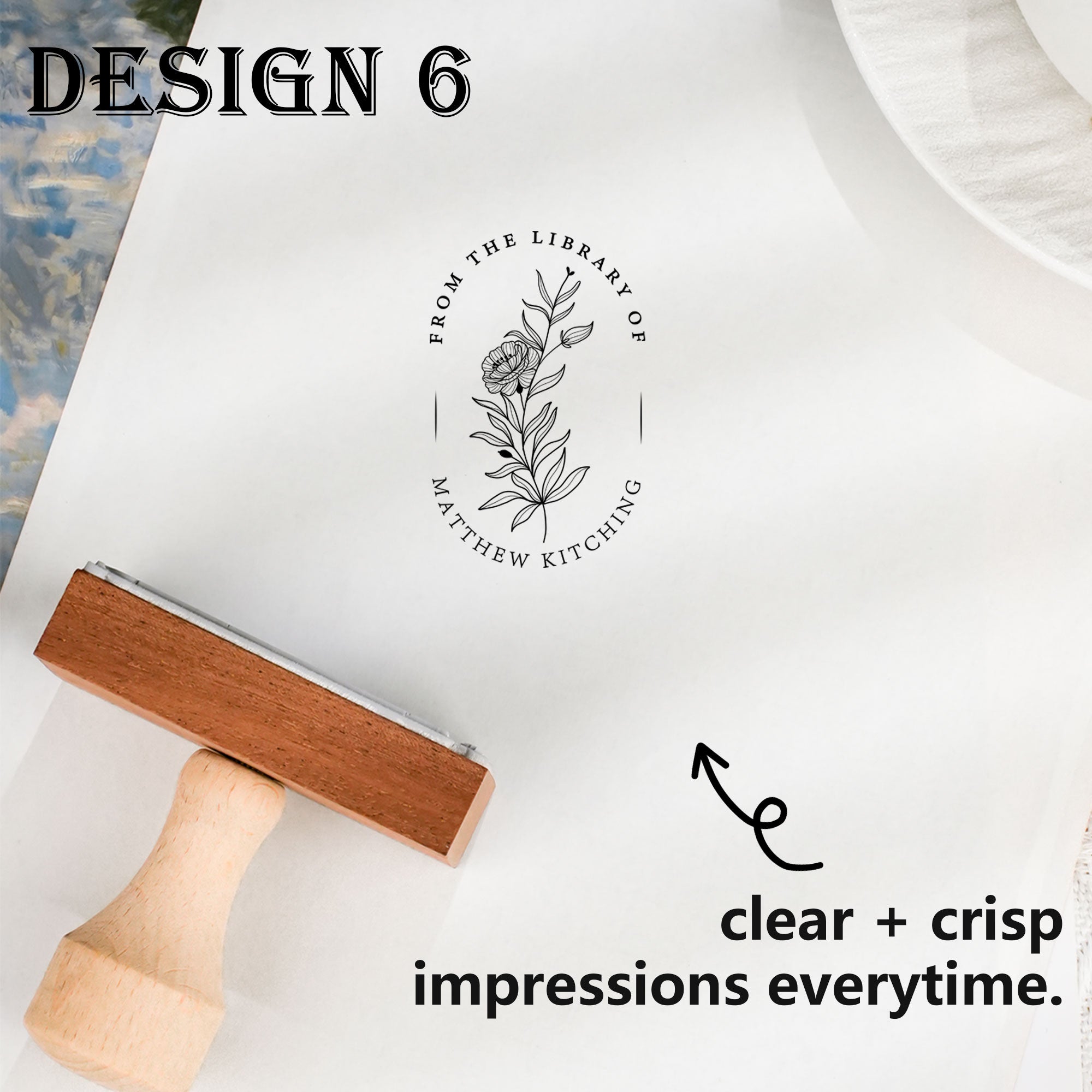 Handcraft Book Stamp
