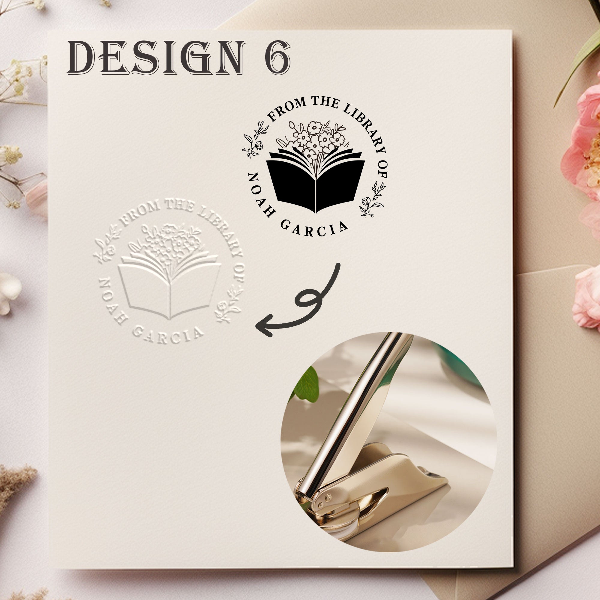 Custom Ex Libris Embosser