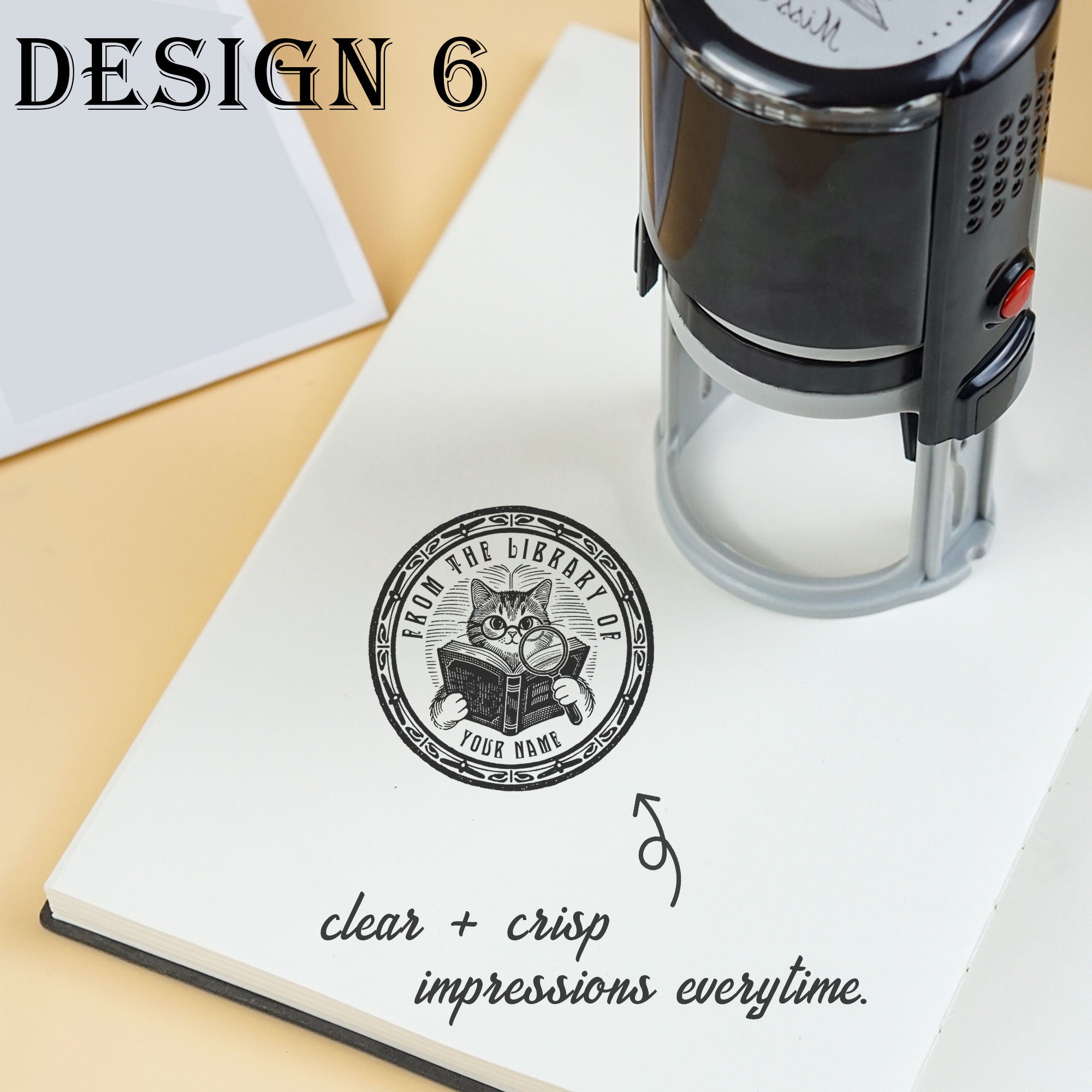 Custom Self‑inking Stamp
