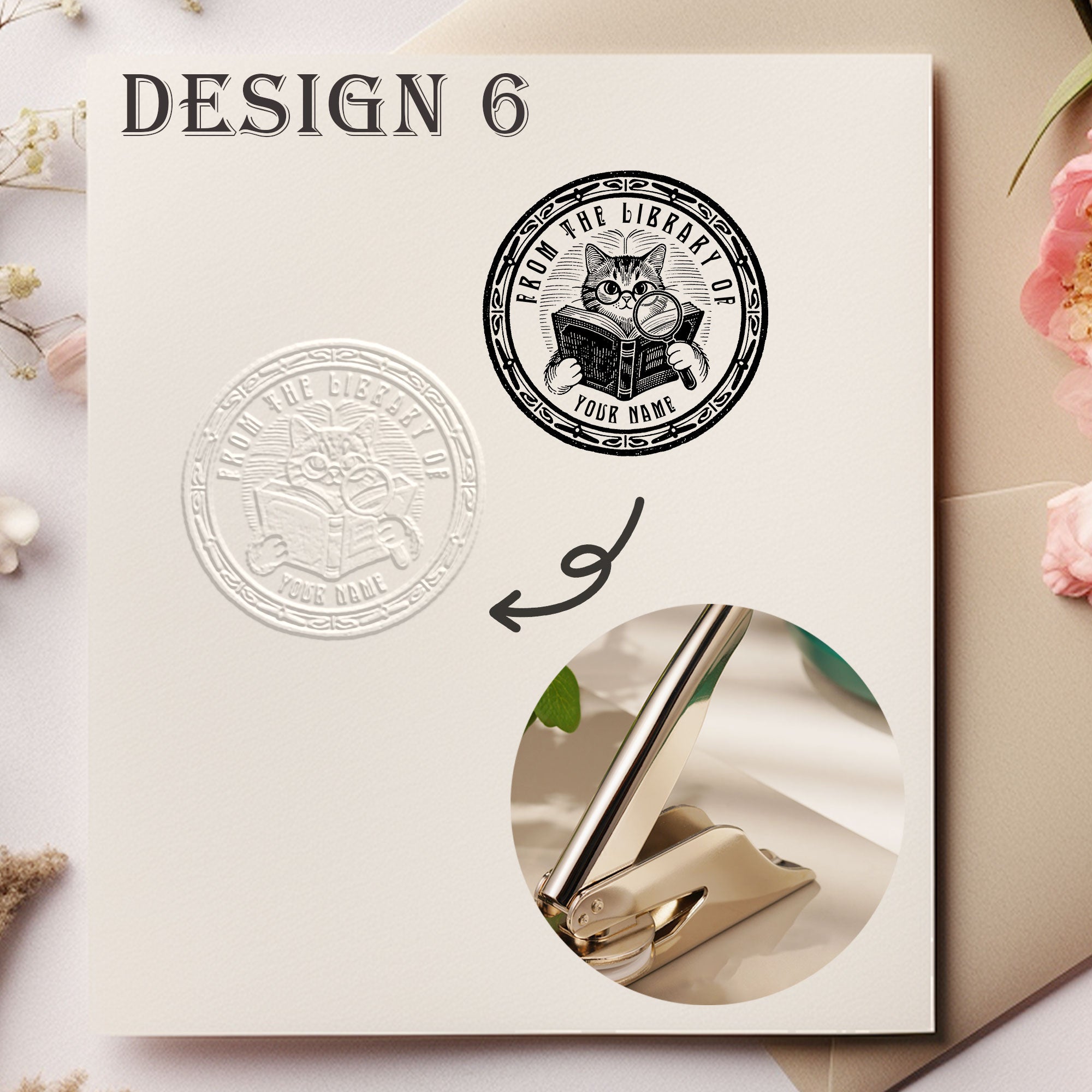 Custom metal embossing machine