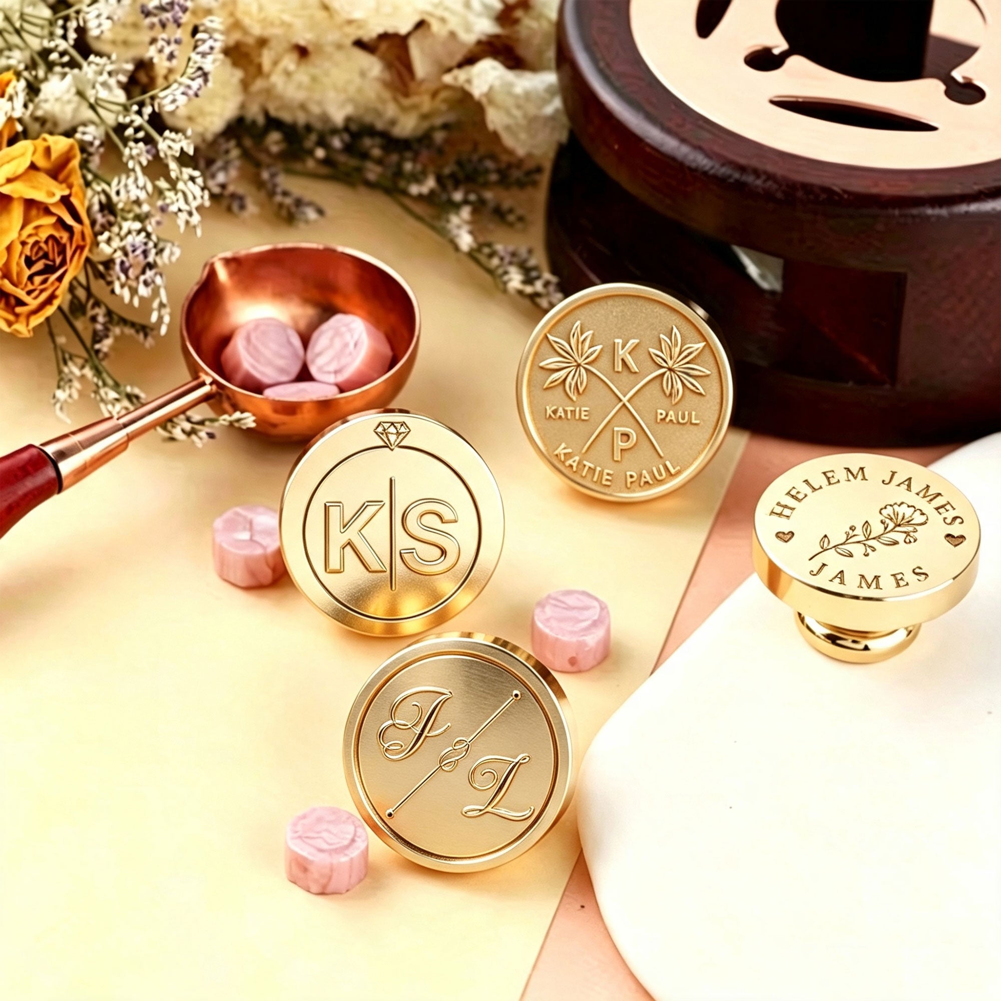 Vintage Wax Seal Stamp