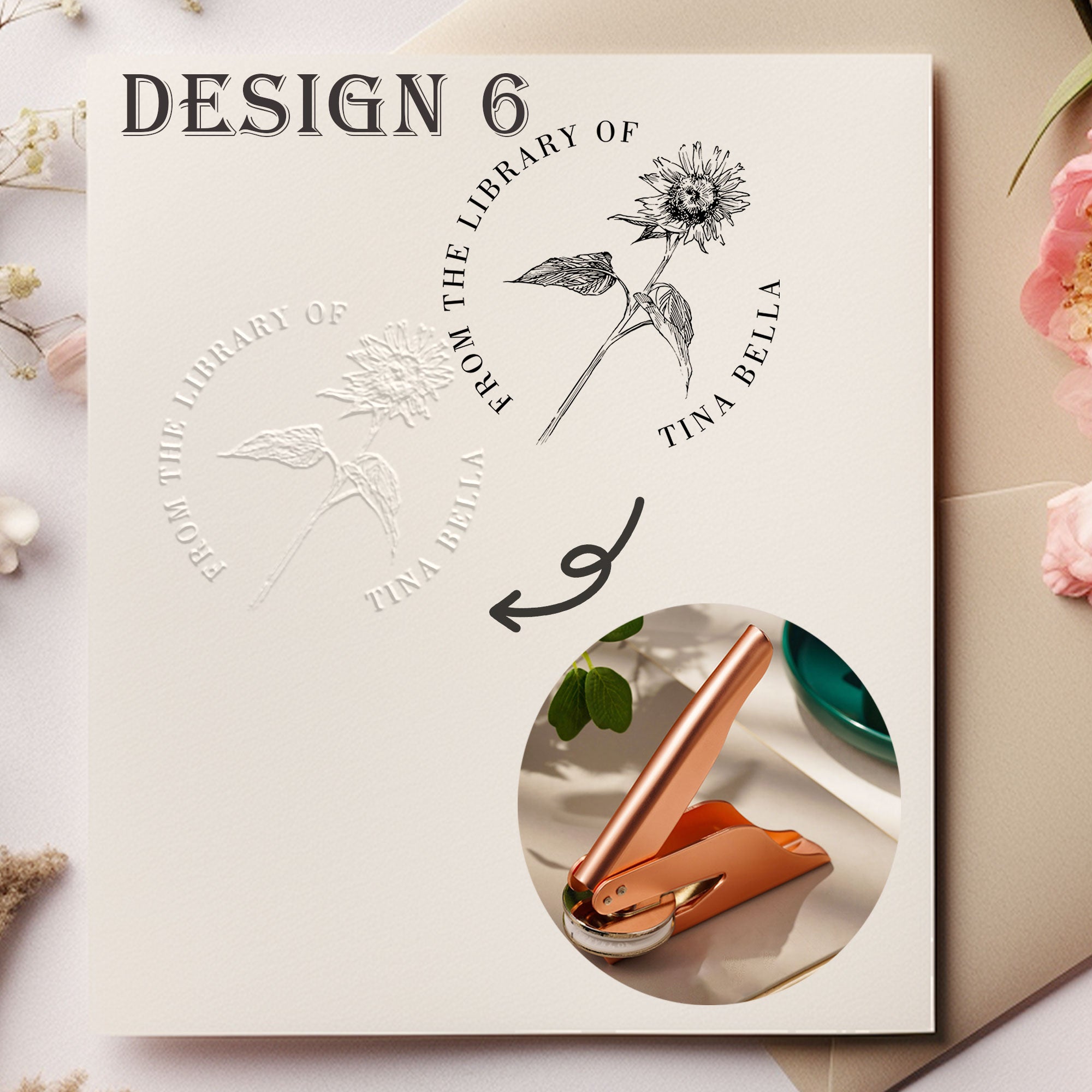 Custom Rustic Book Embosser