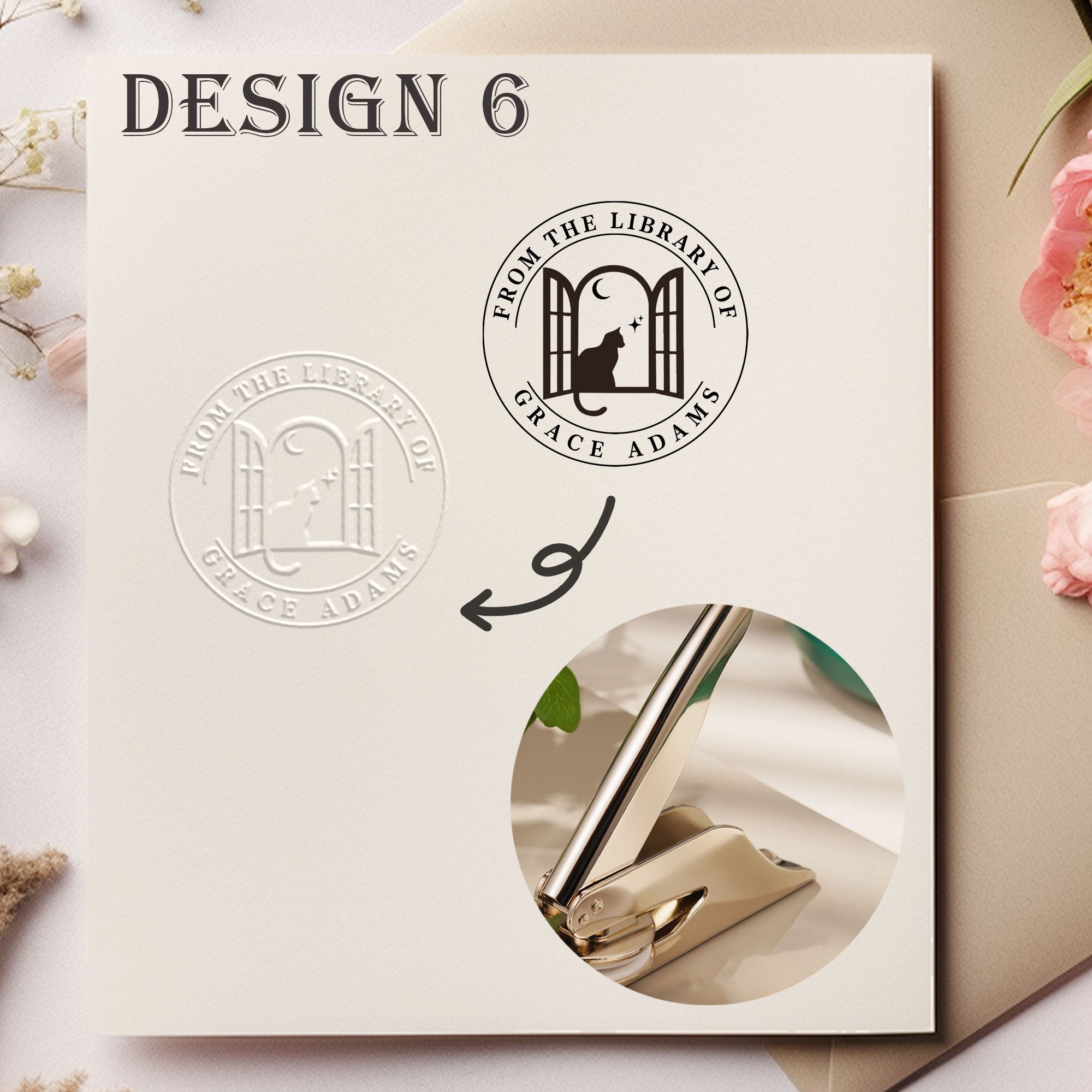 Custom Personalized Embosser