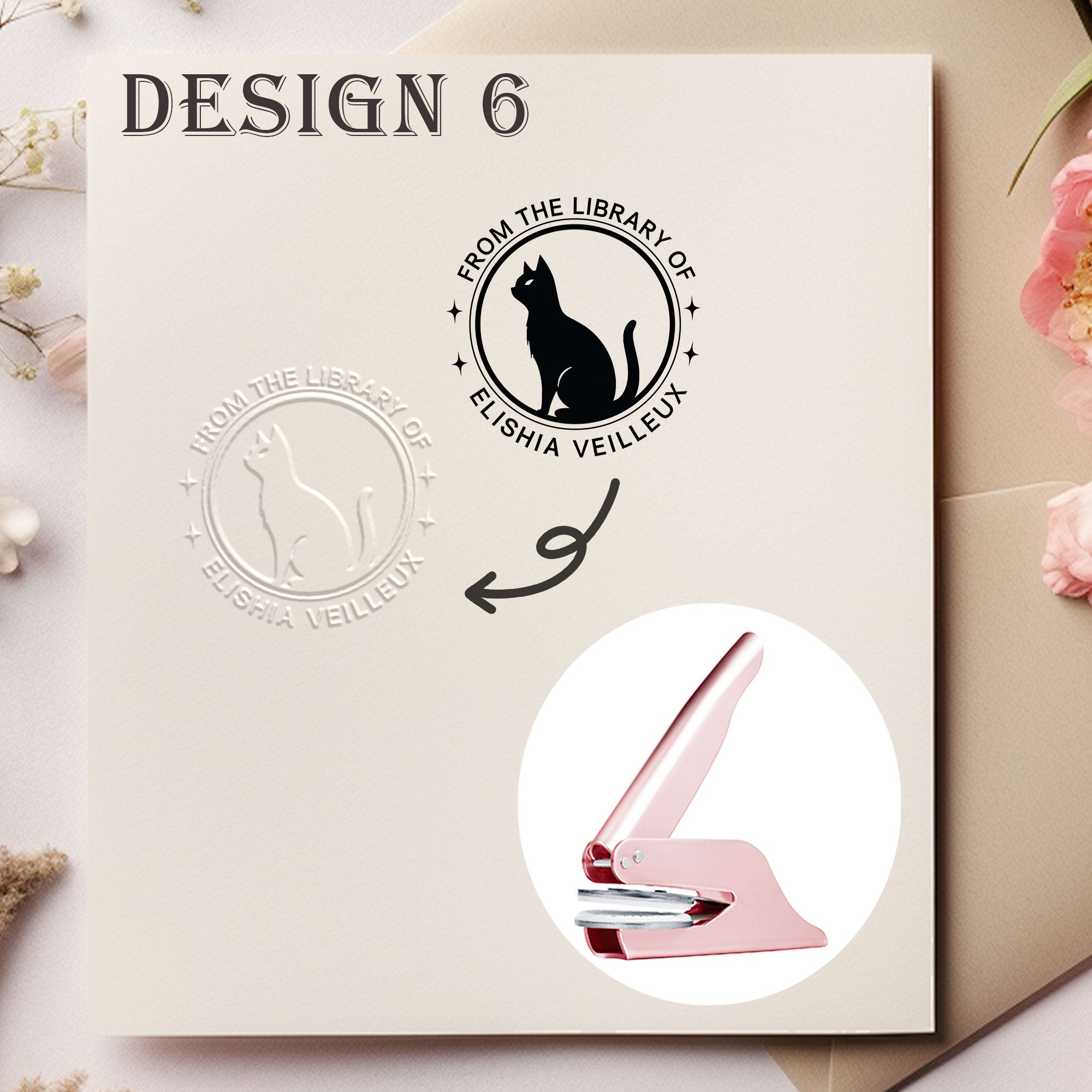 Custom Decor Book Embosser