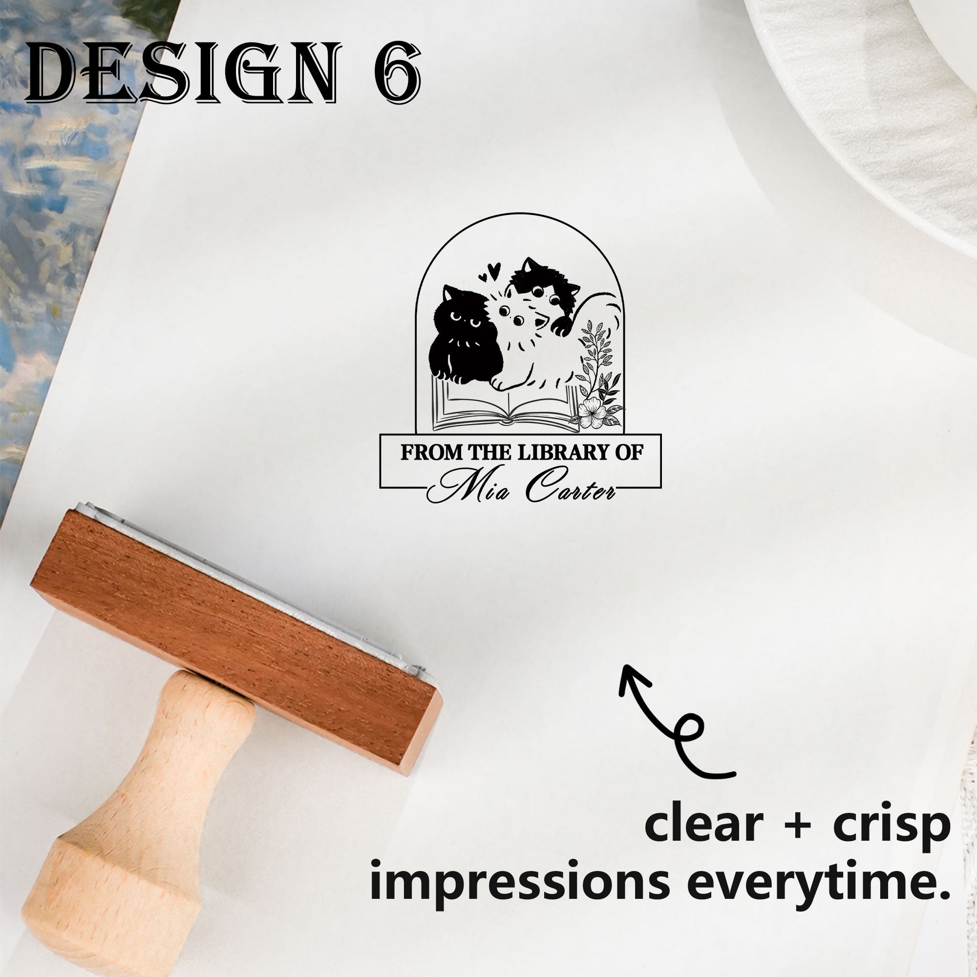 Creative Art Rubber Stamp