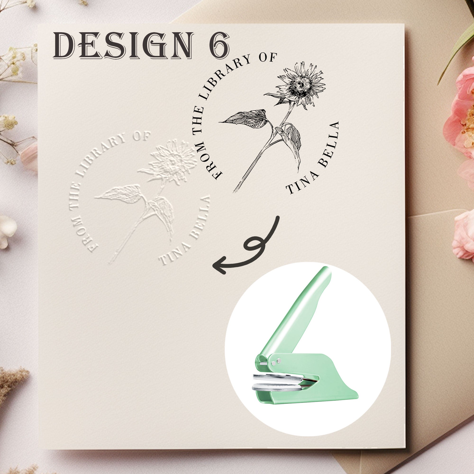 Custom Rustic Book Embosser