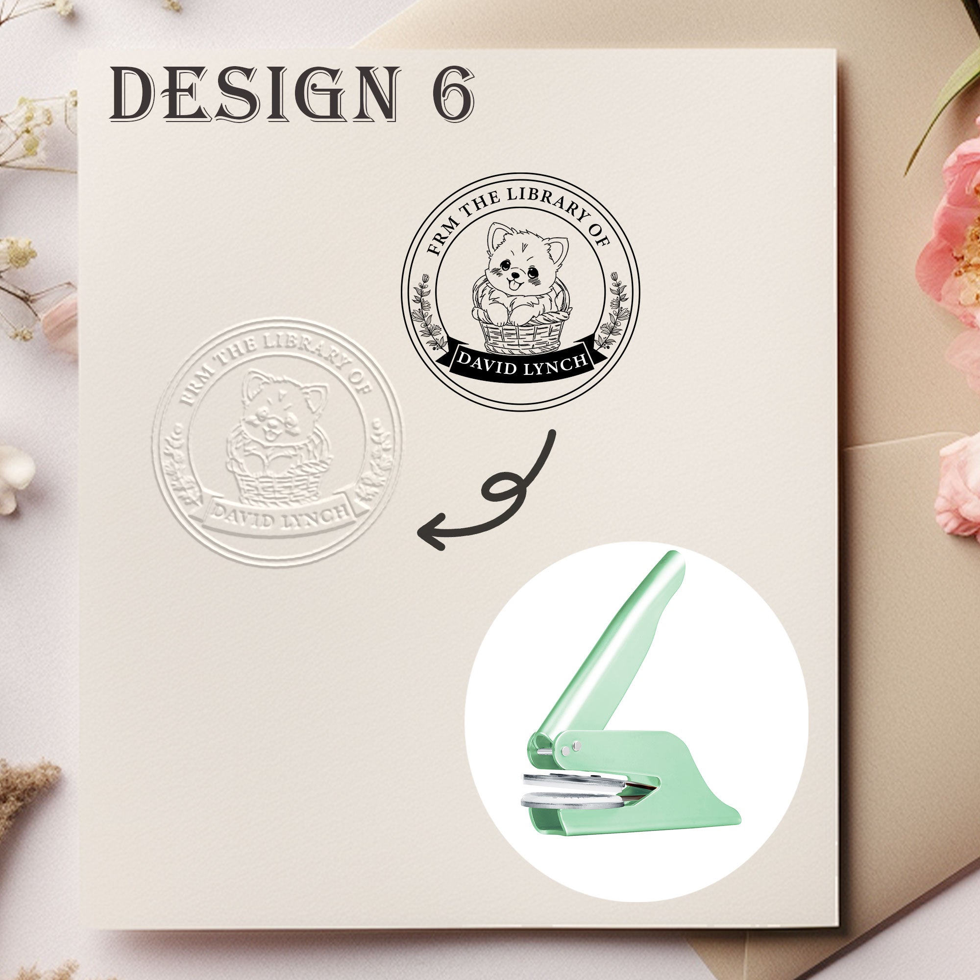 Custom Home Stationery Embosser