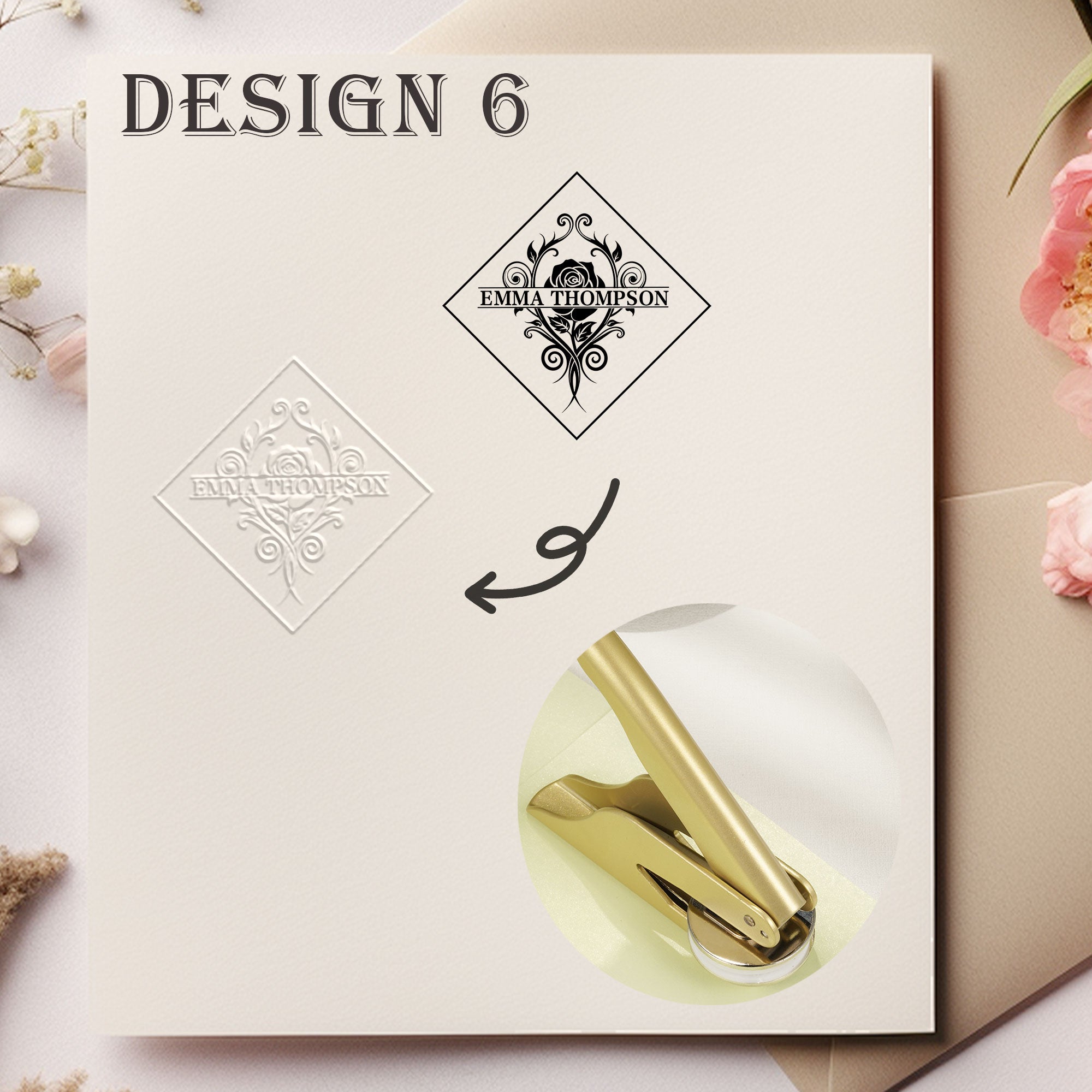 Custom Wedding Gift Embosser