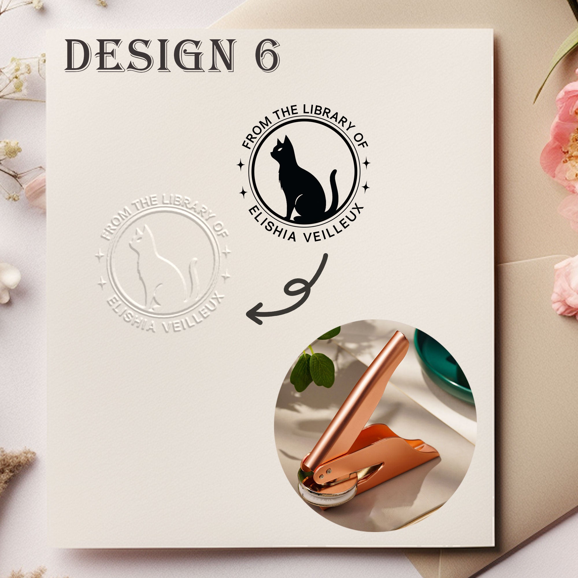 Custom Decor Book Embosser