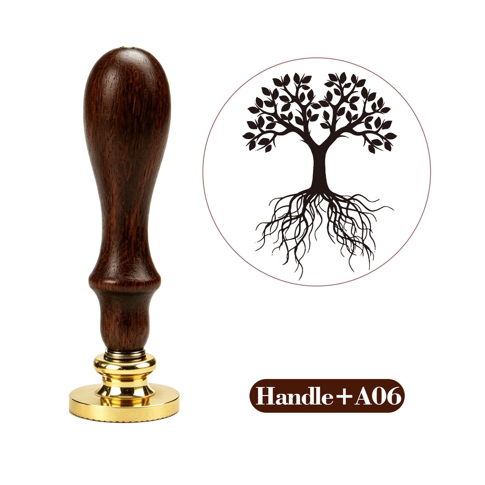 Tree-shaped wax seal