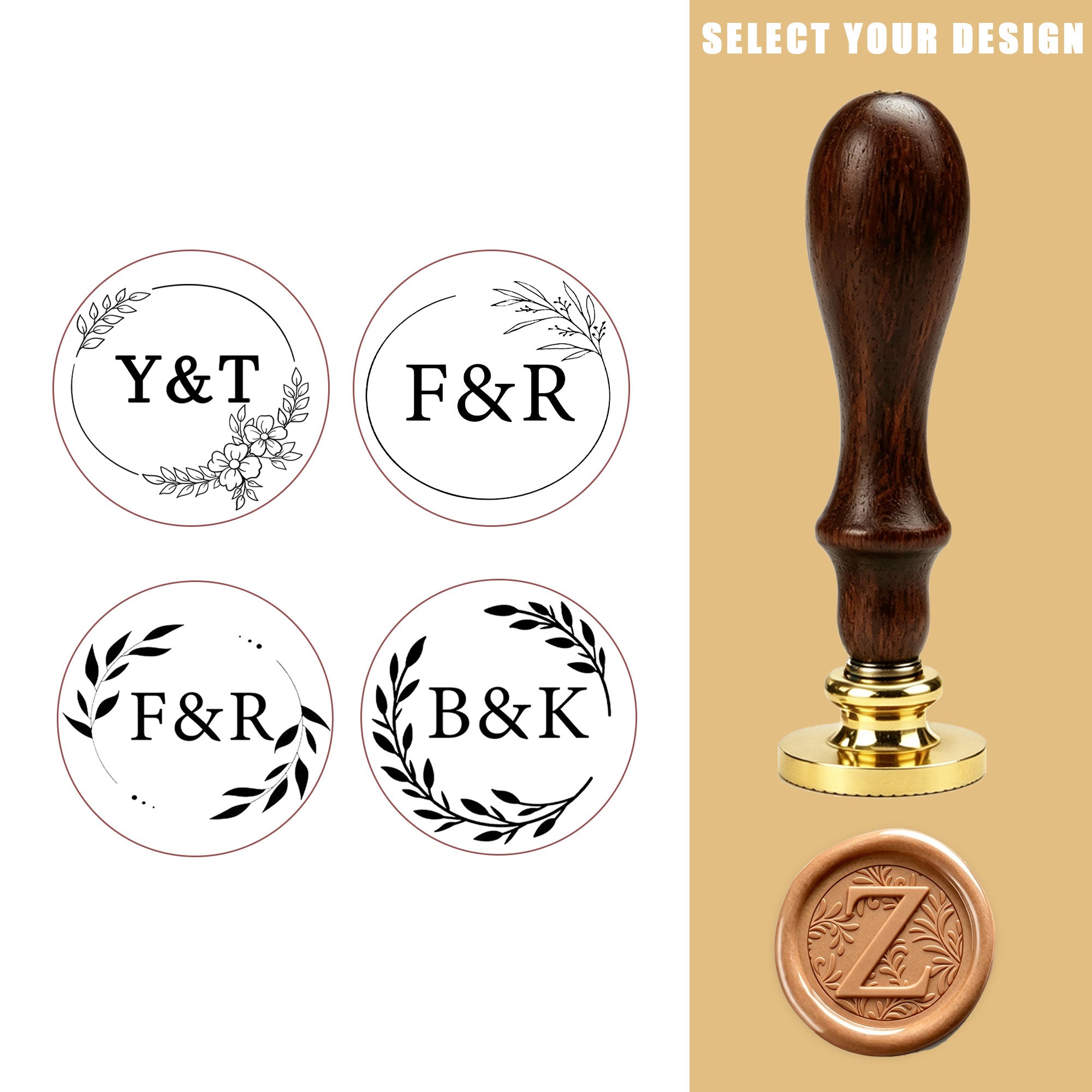 Sealing wax seal custom craft stamp