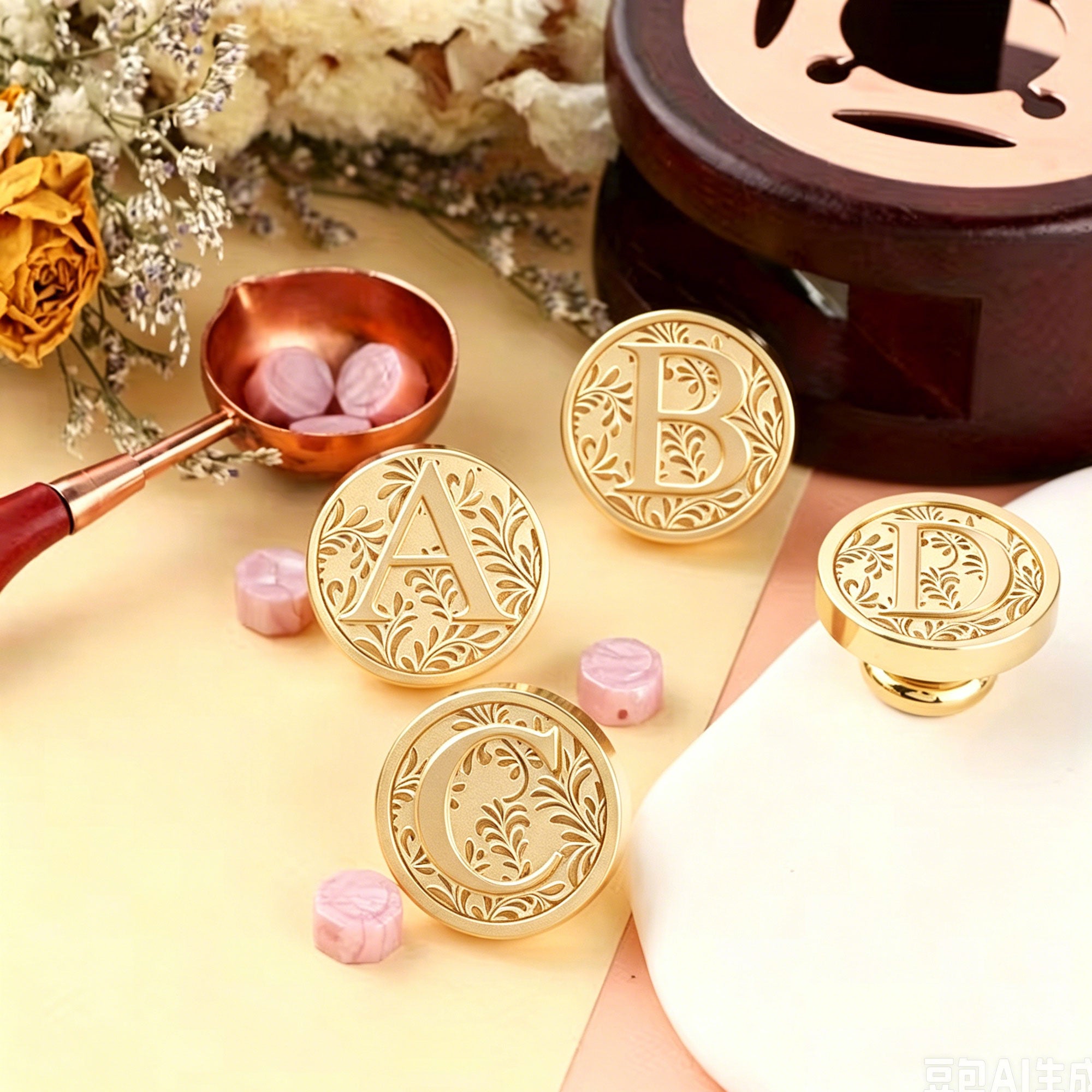 Letter wax stamp