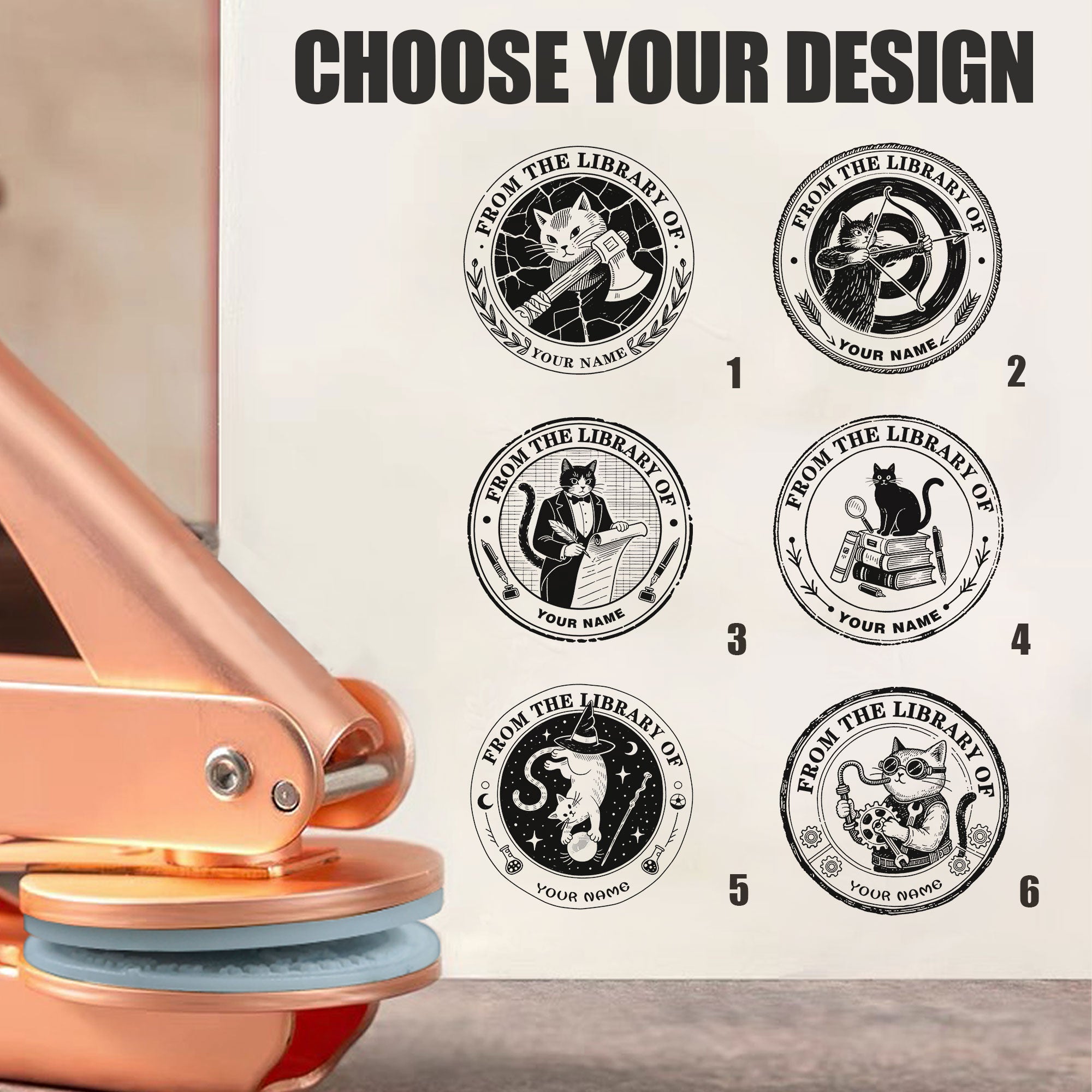 Custom Personalized Embosser