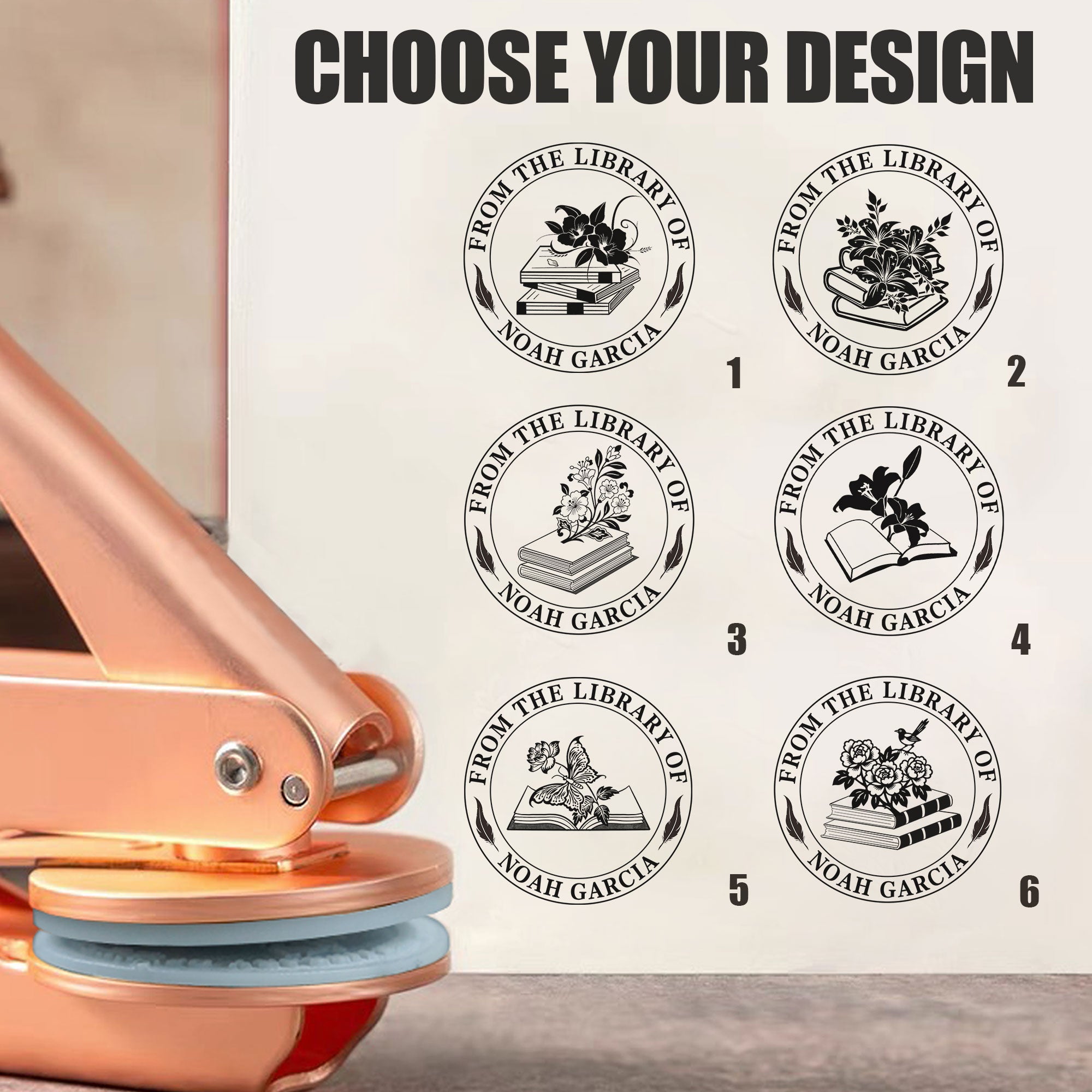 Custom Vintage Invite Embosser